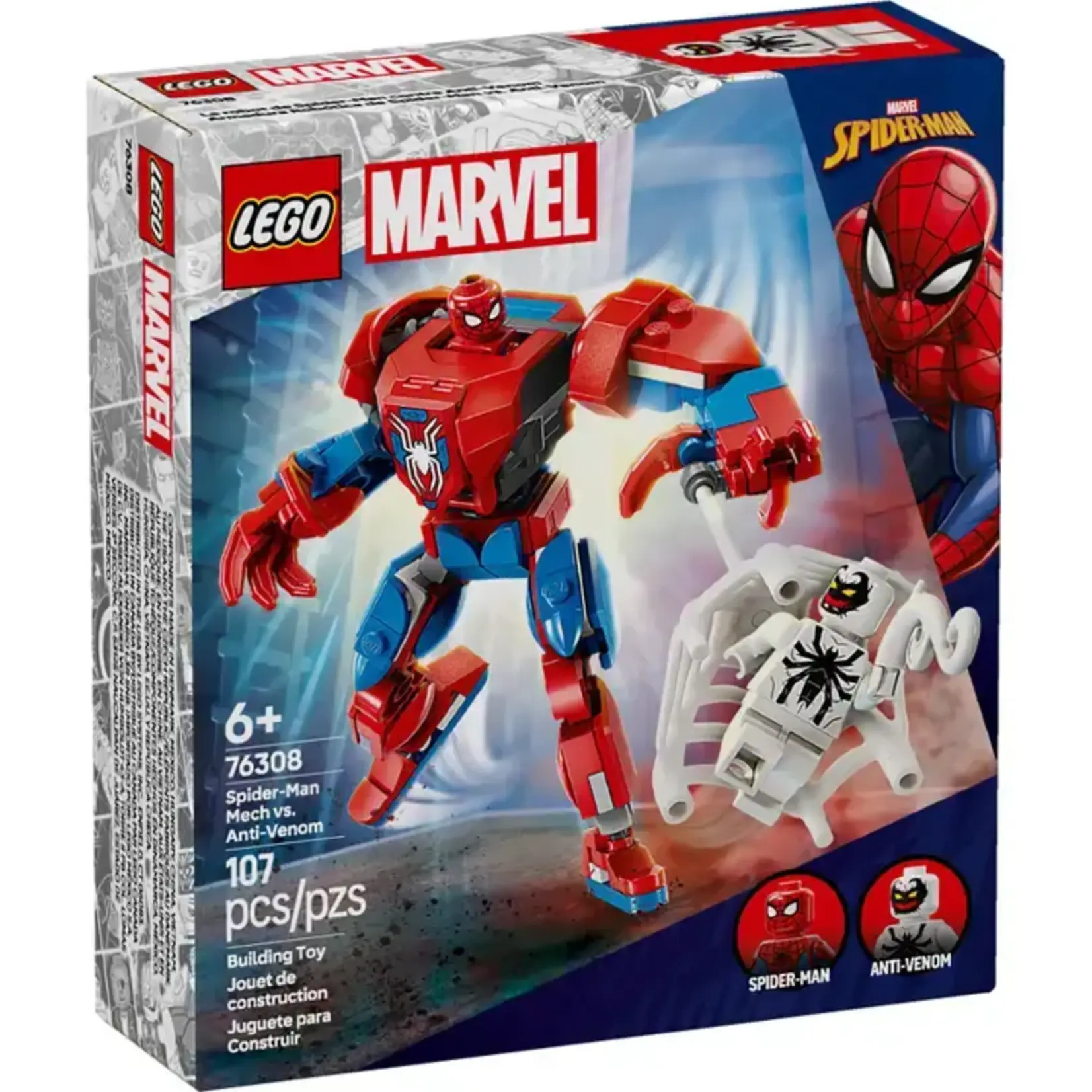 Everyday Supply Co Lego Spider-Man Vs. Anti-Venom Mech Set