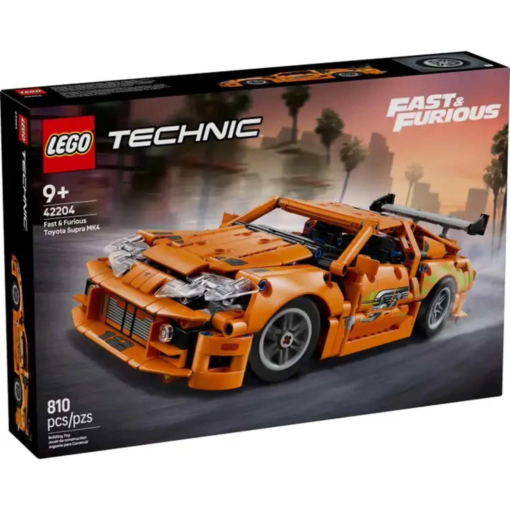 Everyday Supply Co Lego Technic Fast & Furious Toyota Supra MK4 Set