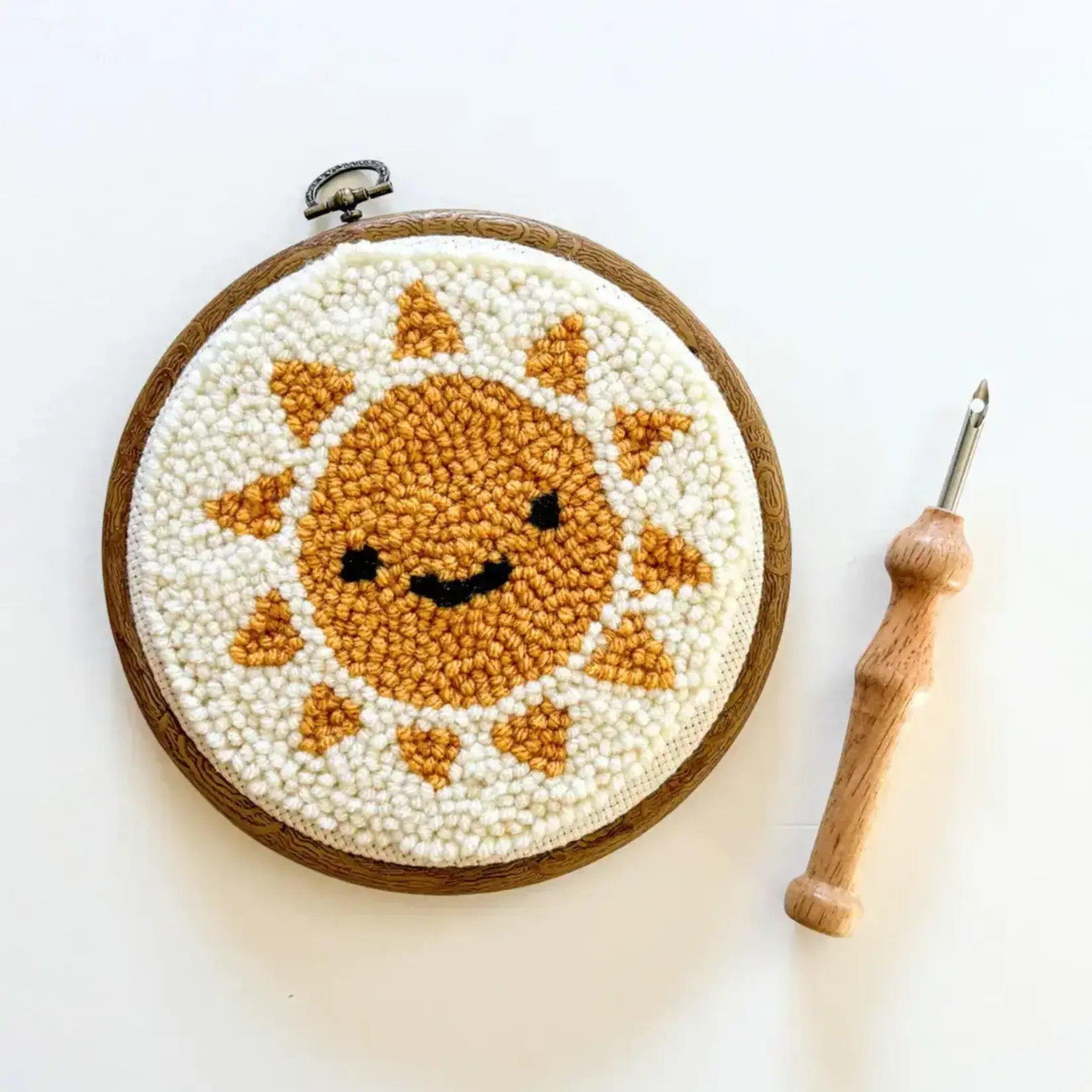 The Urban Acres Sunshine Punch Needle Kit   Beginner Kit
