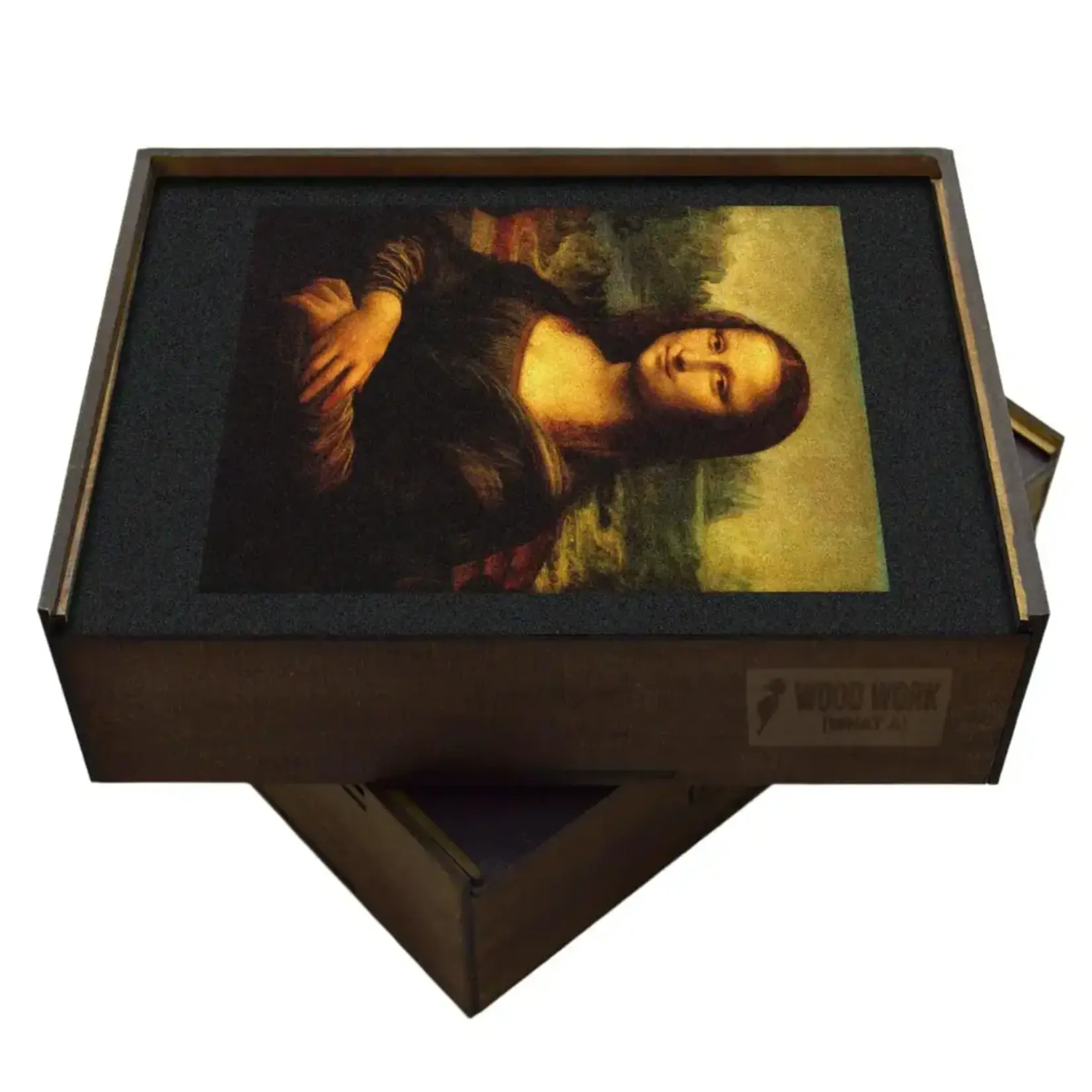 WAWW  Artisanal Wooden Puzzles Mona Lisa – Leonardo Da Vinci Wooden Puzzle | Collector’S Edition -500 Pcs