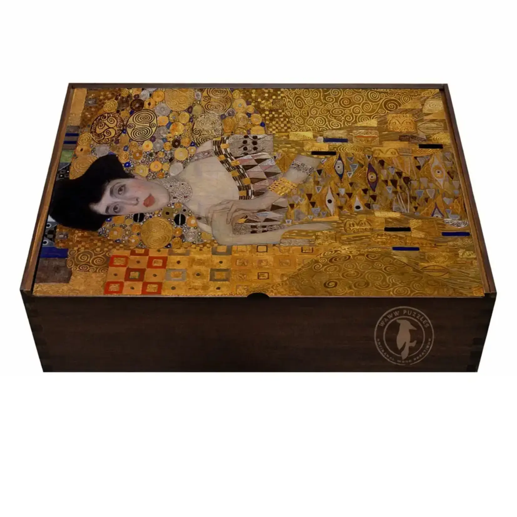 WAWW  Artisanal Wooden Puzzles Portrait of Adele By Klimt - Premium Wooden Puzzle  300 Pcs |