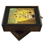 WAWW  Artisanal Wooden Puzzles The Kiss – Gustav Klimt Wooden Puzzle | Collector’S Edition- 300 Pcs