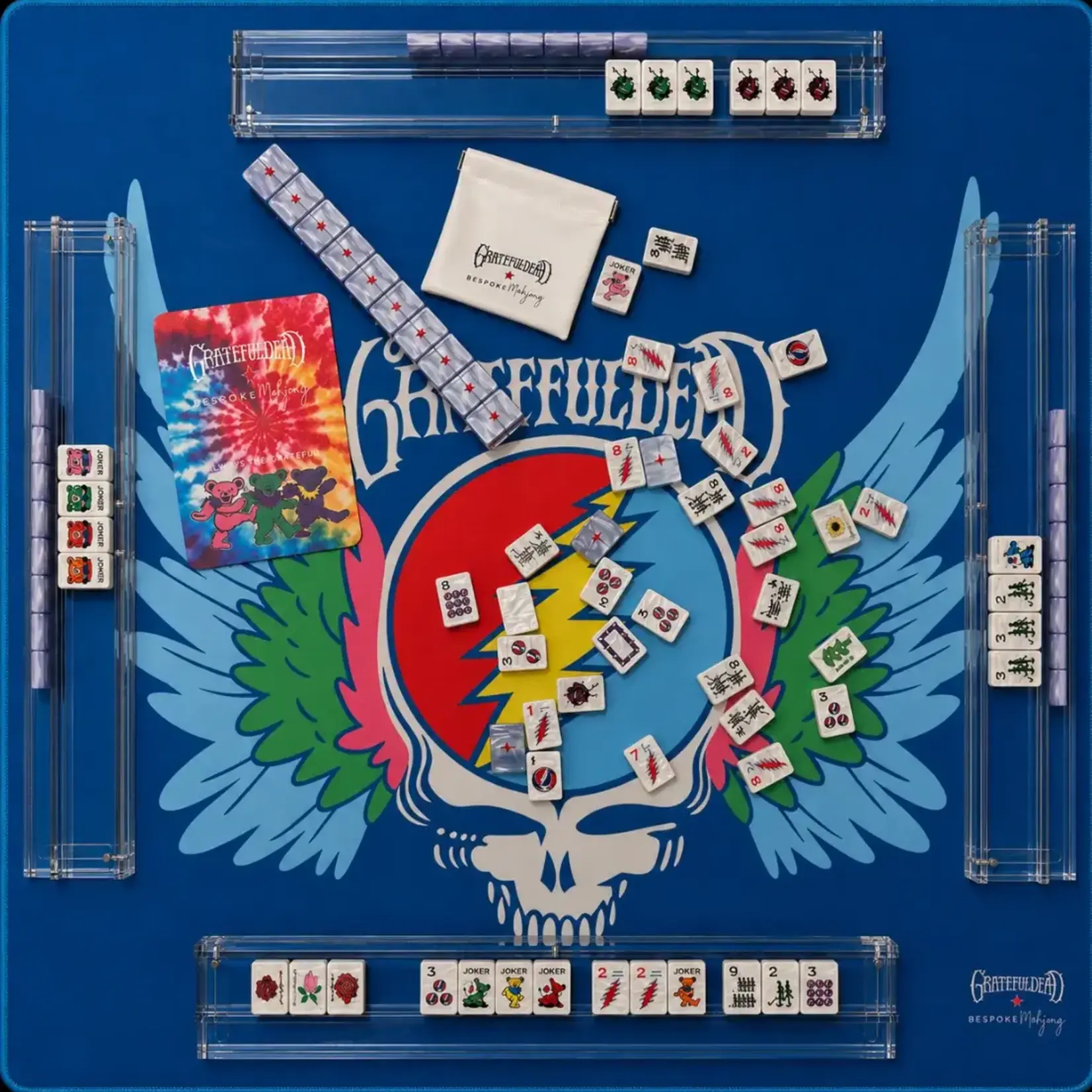 Bespoke Mahjong Grateful Dead x Bespoke Mahjong DOUBLE-SIDED MAT - WE ARE EVERYWHERE