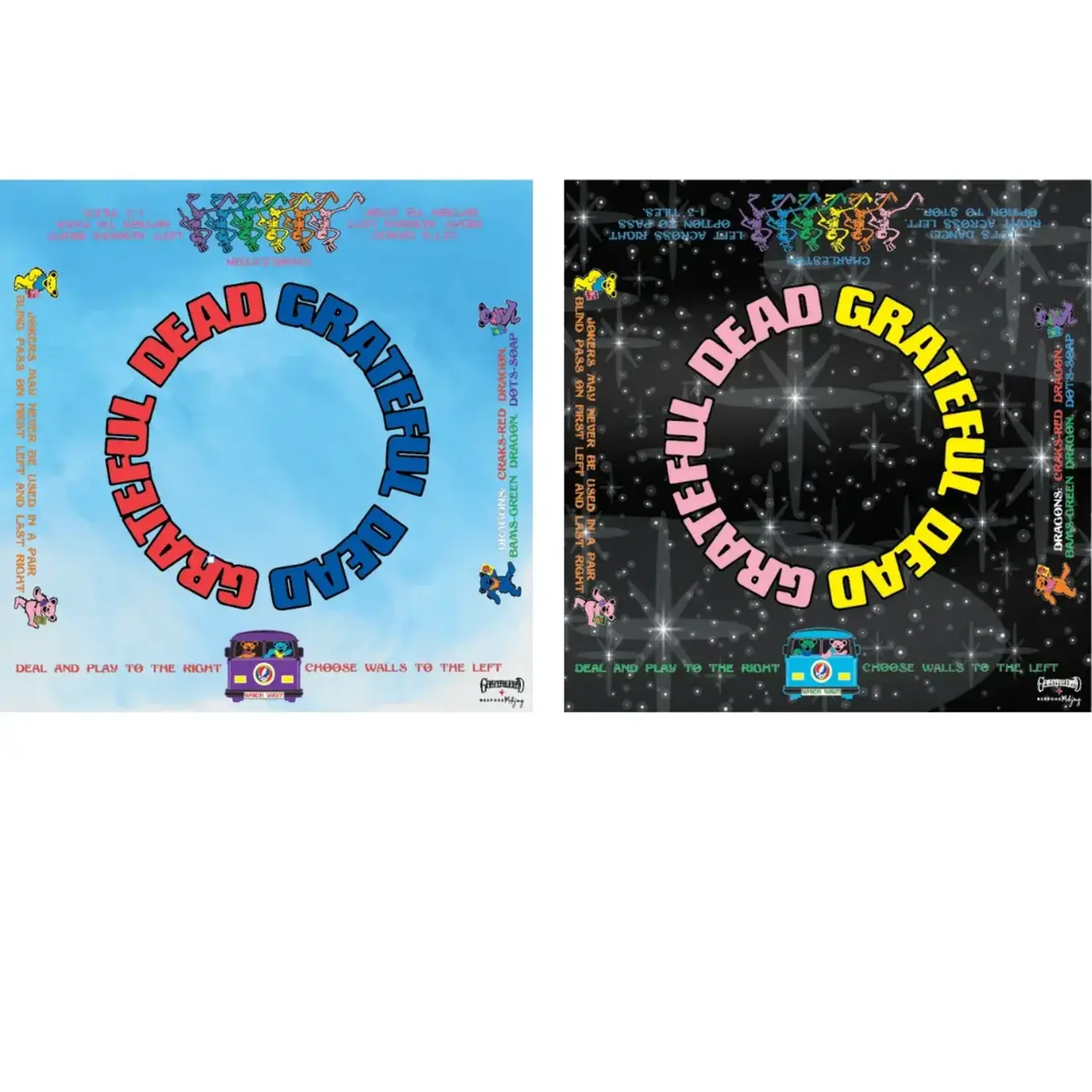 Bespoke Mahjong Grateful Dead x Bespoke Mahjong DOUBLE-SIDED MAT - SUNSHINE TO STARLIGHT