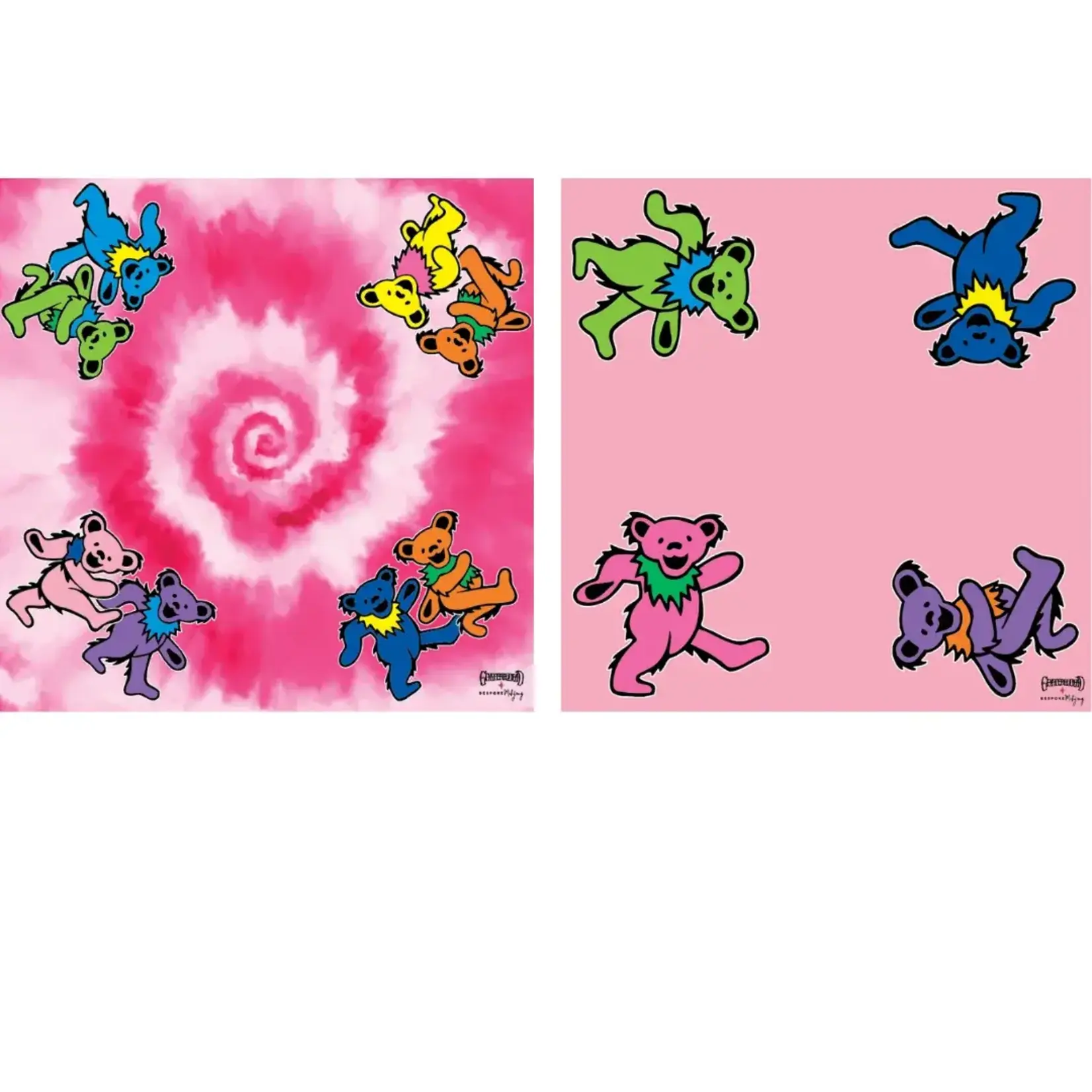 Bespoke Mahjong Grateful Dead x Bespoke Mahjong DOUBLE-SIDED MAT - DANCING BEARS