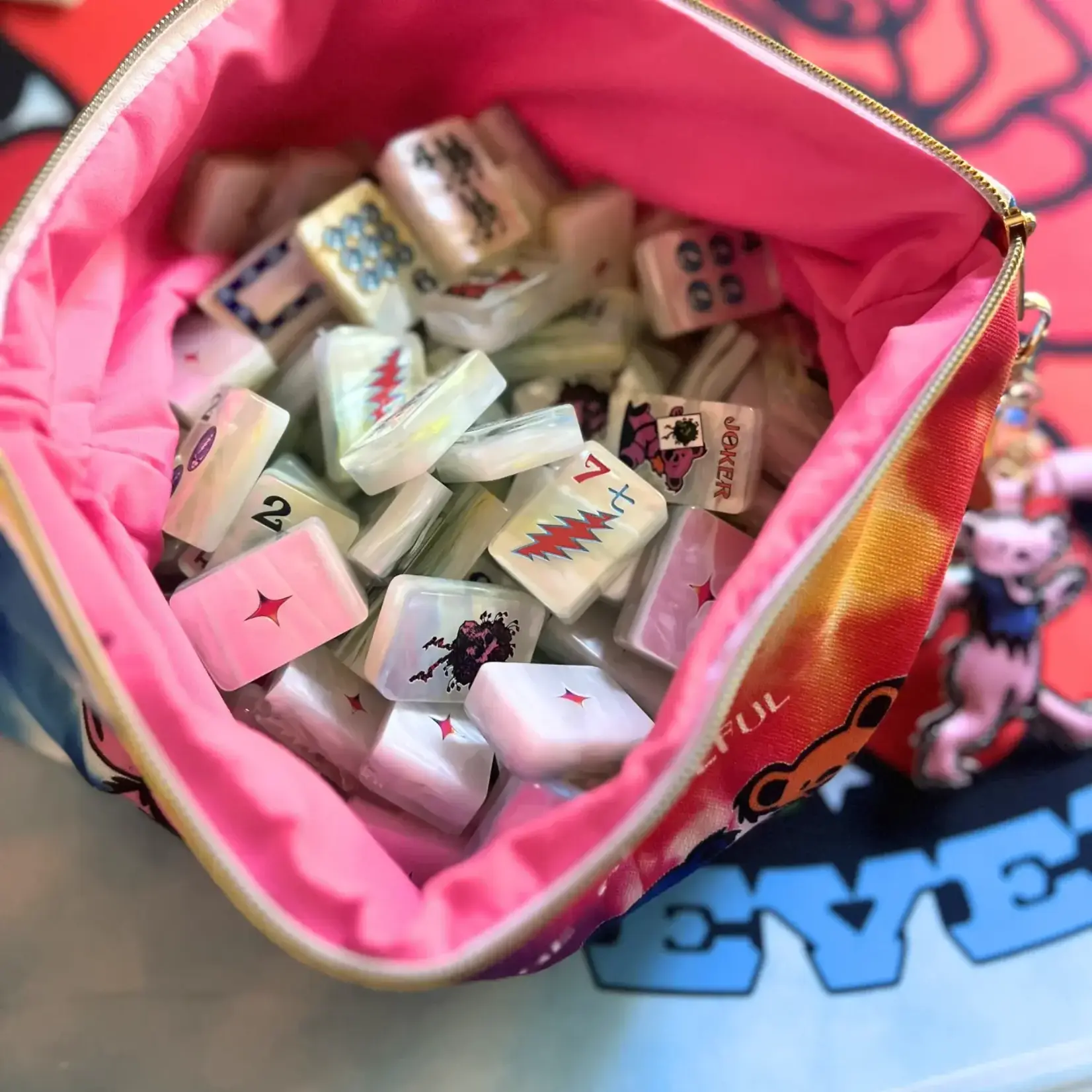 Bespoke Mahjong Grateful Dead x Bespoke Mahjong - SUNSHINE DAYDREAM TIE DYE PEARL