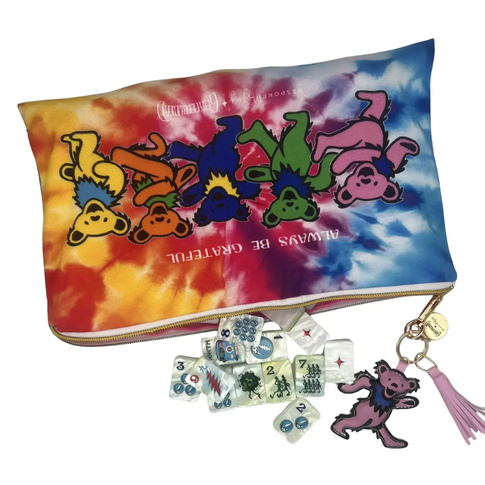 Bespoke Mahjong Grateful Dead x Bespoke Mahjong - SUNSHINE DAYDREAM TIE DYE PEARL