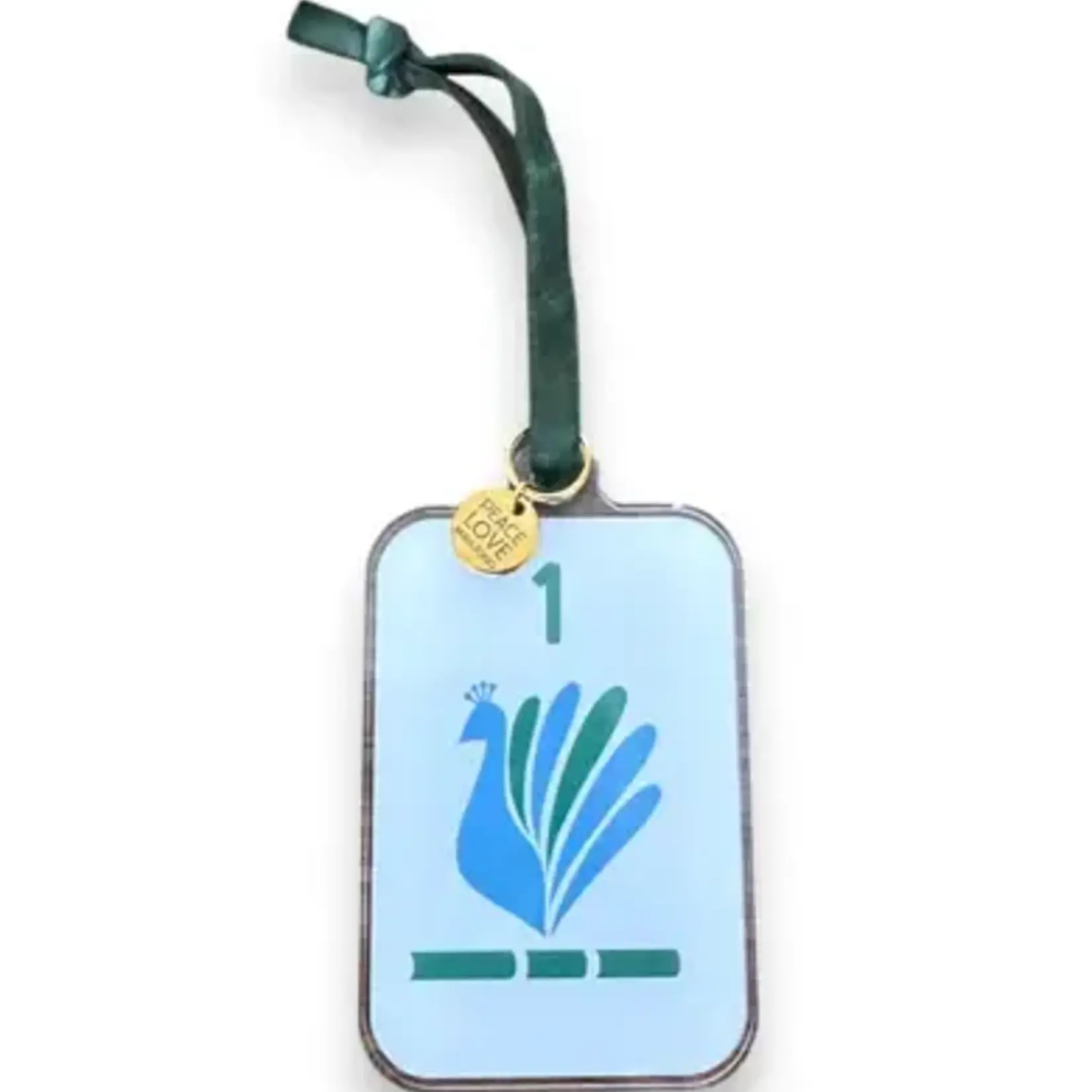 Peace Love Mahjong Desert Dreams Bird Bam Acrylic Ornament