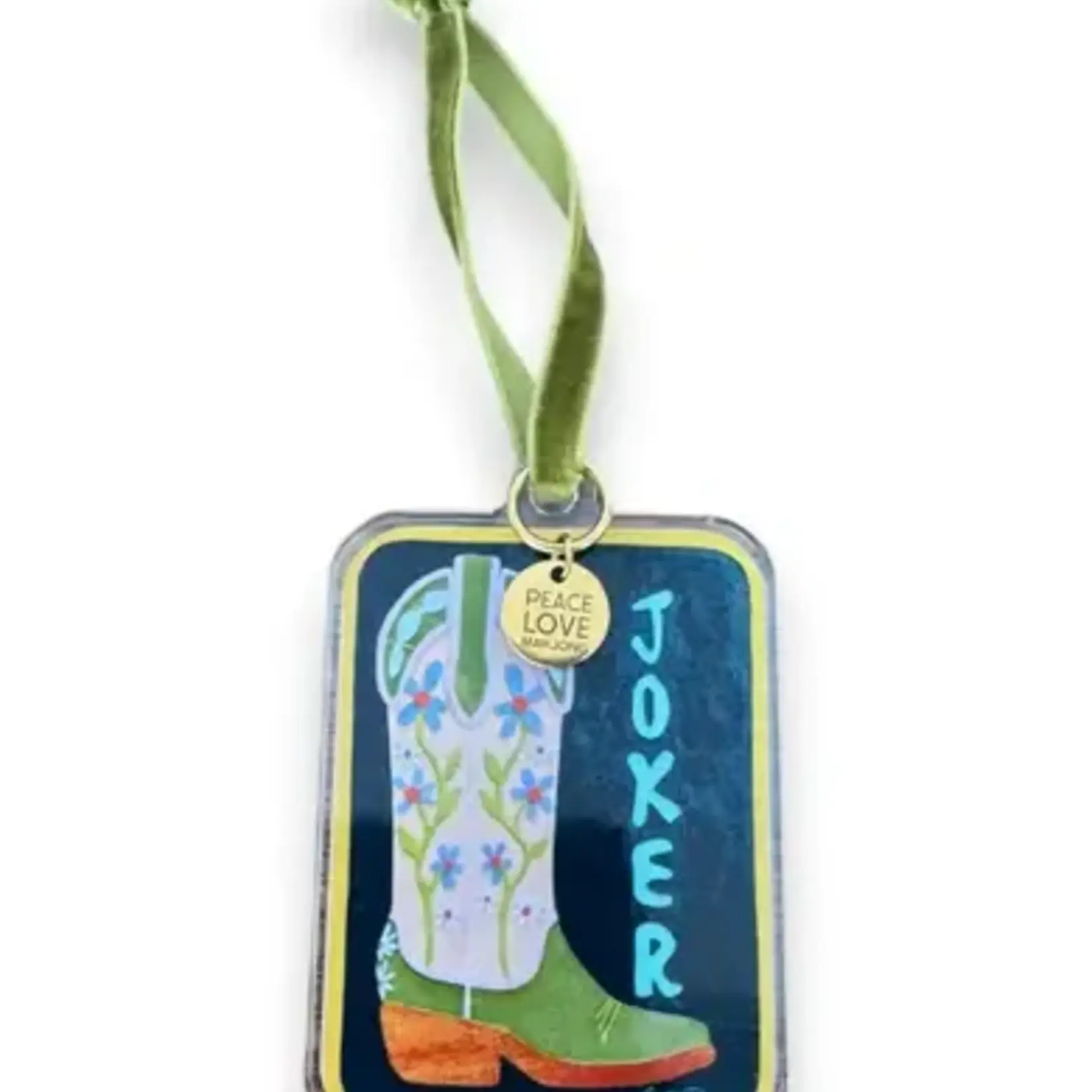Peace Love Mahjong Lucky Step Caitlin Peters x Peace Love Mahjong Acrylic Ornament