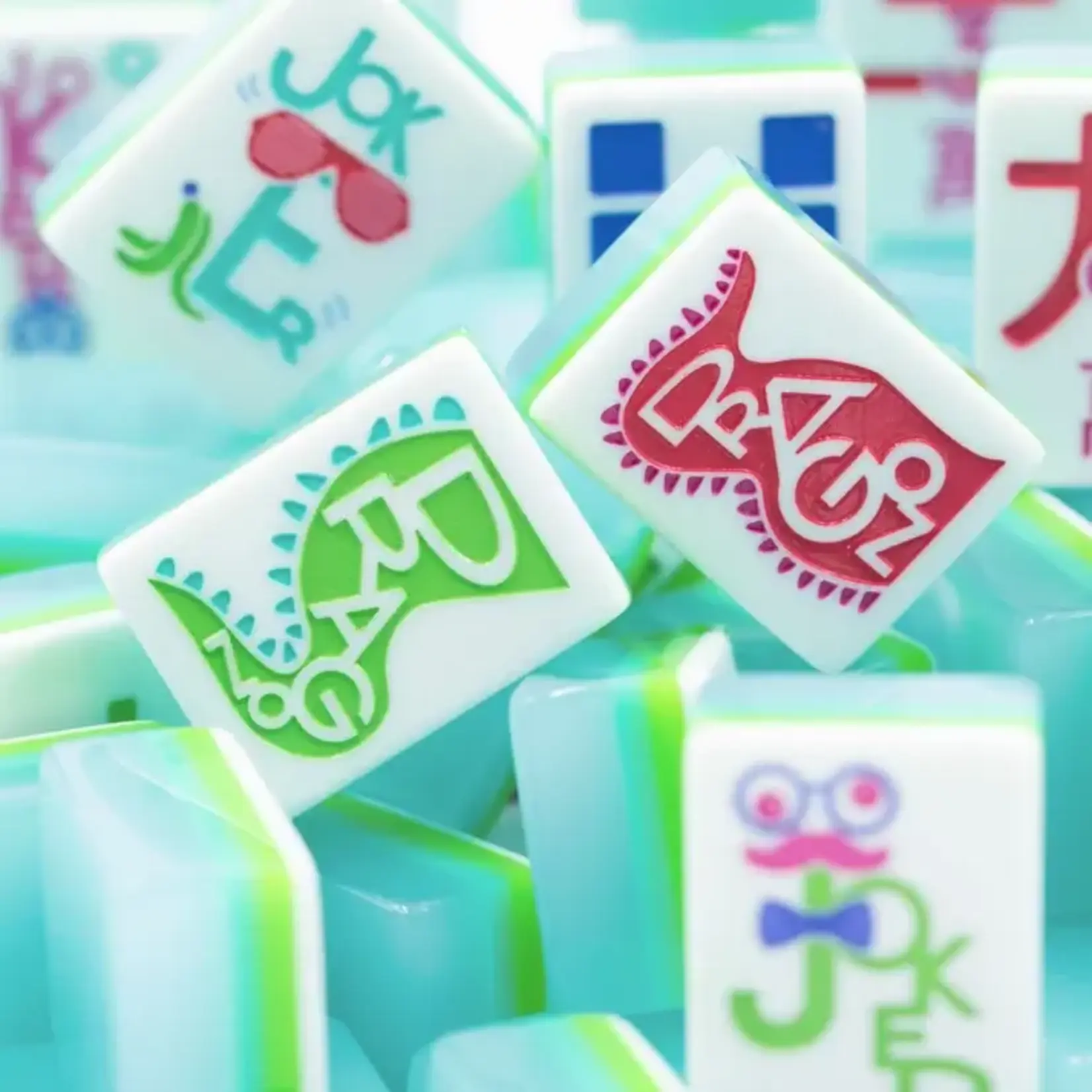 My Fair Mahjong Ocean Blue Grand "The Play Series" Mahjong Tiles