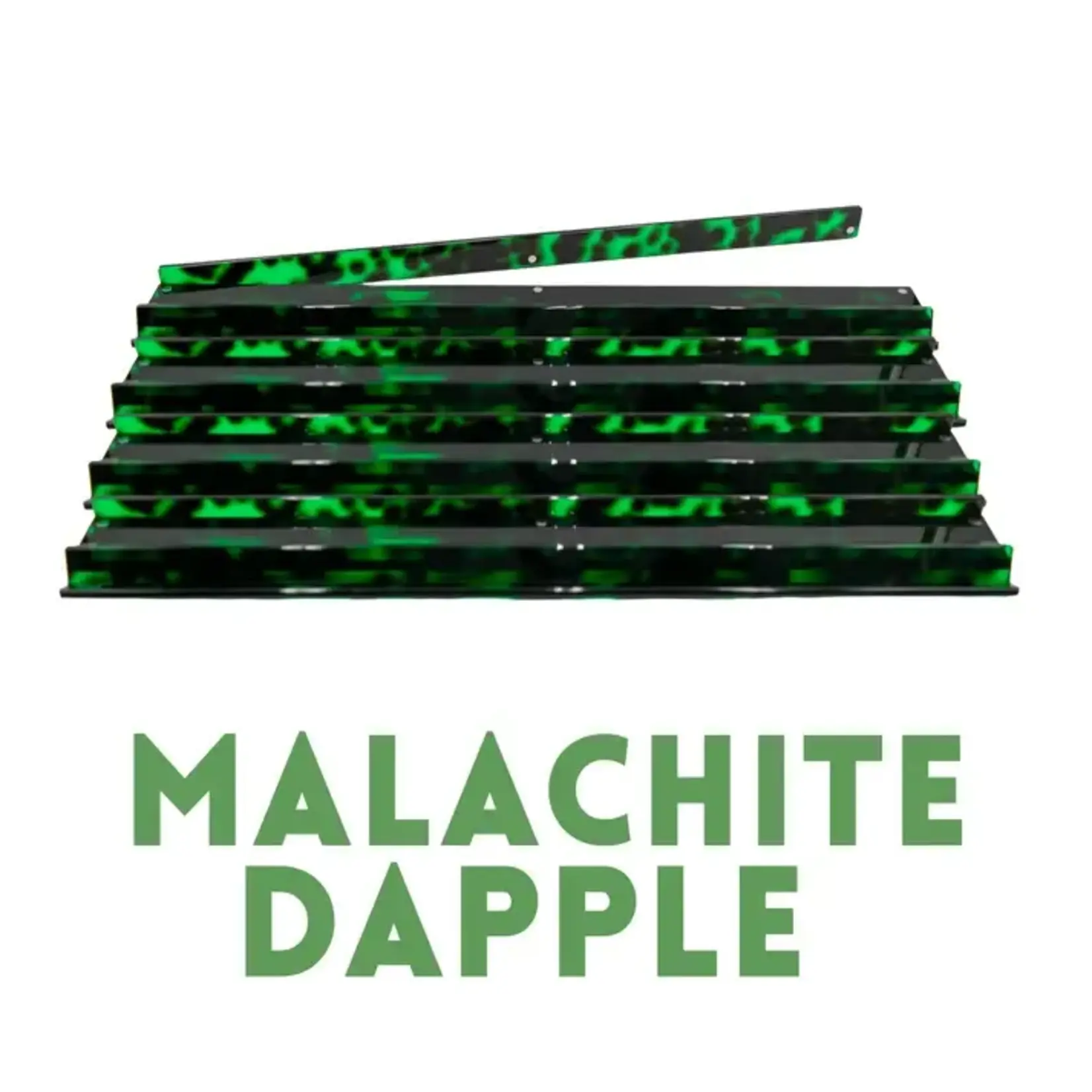 My Fair Mahjong Malachite Dapple Premium Acrylic Mahjong Racks