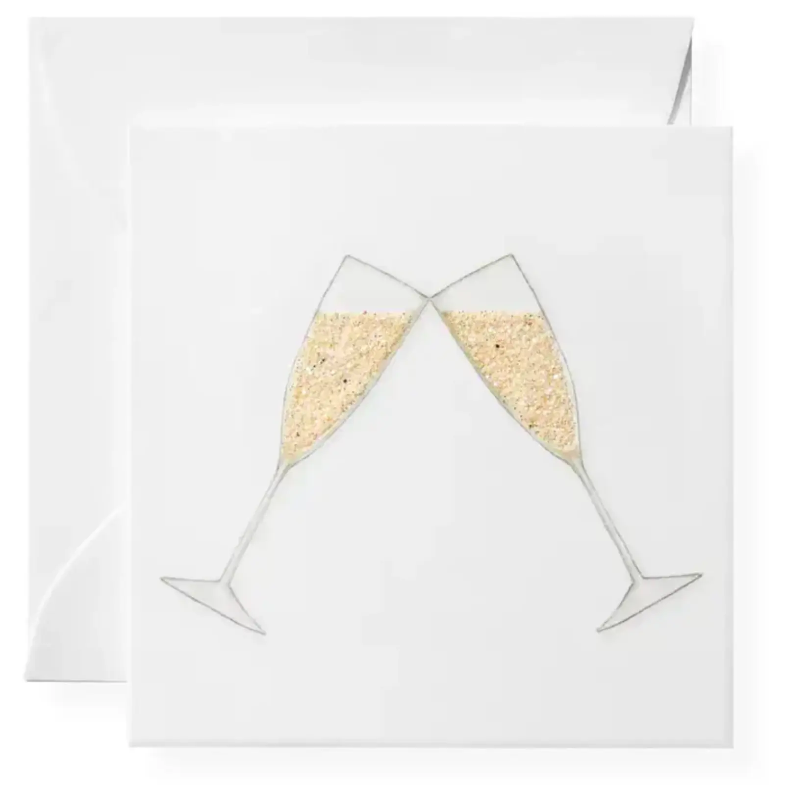 Karen Adams Designs Champagne Flutes Gift Enclosures