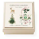 Karen Adams Designs Christmas Holiday Gift Enclosure Box