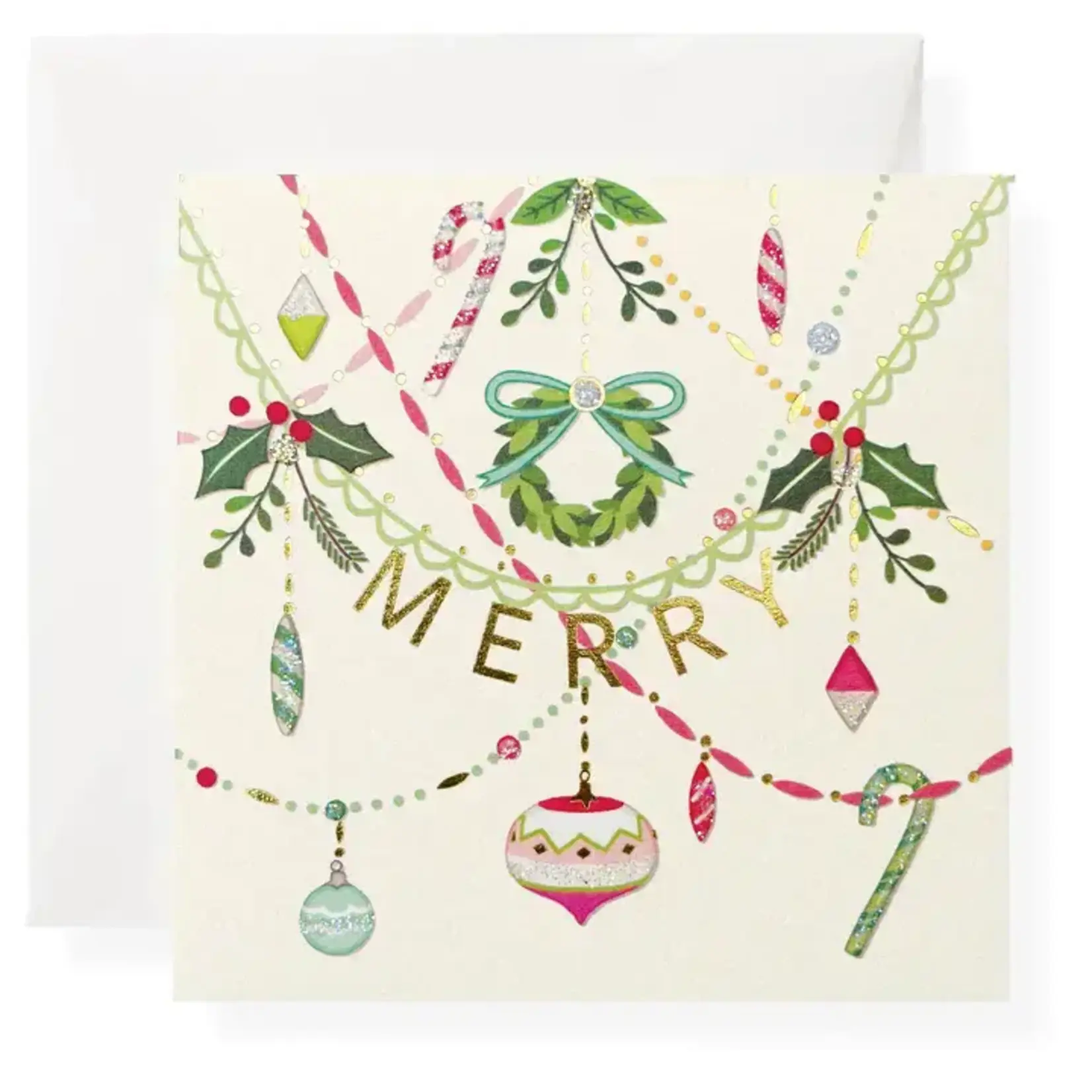 Karen Adams Designs Deck the Halls Individual Gift Enclosure