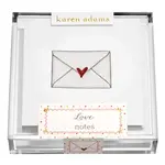 Karen Adams Designs Love Notes Gift Enclosures, 6pc