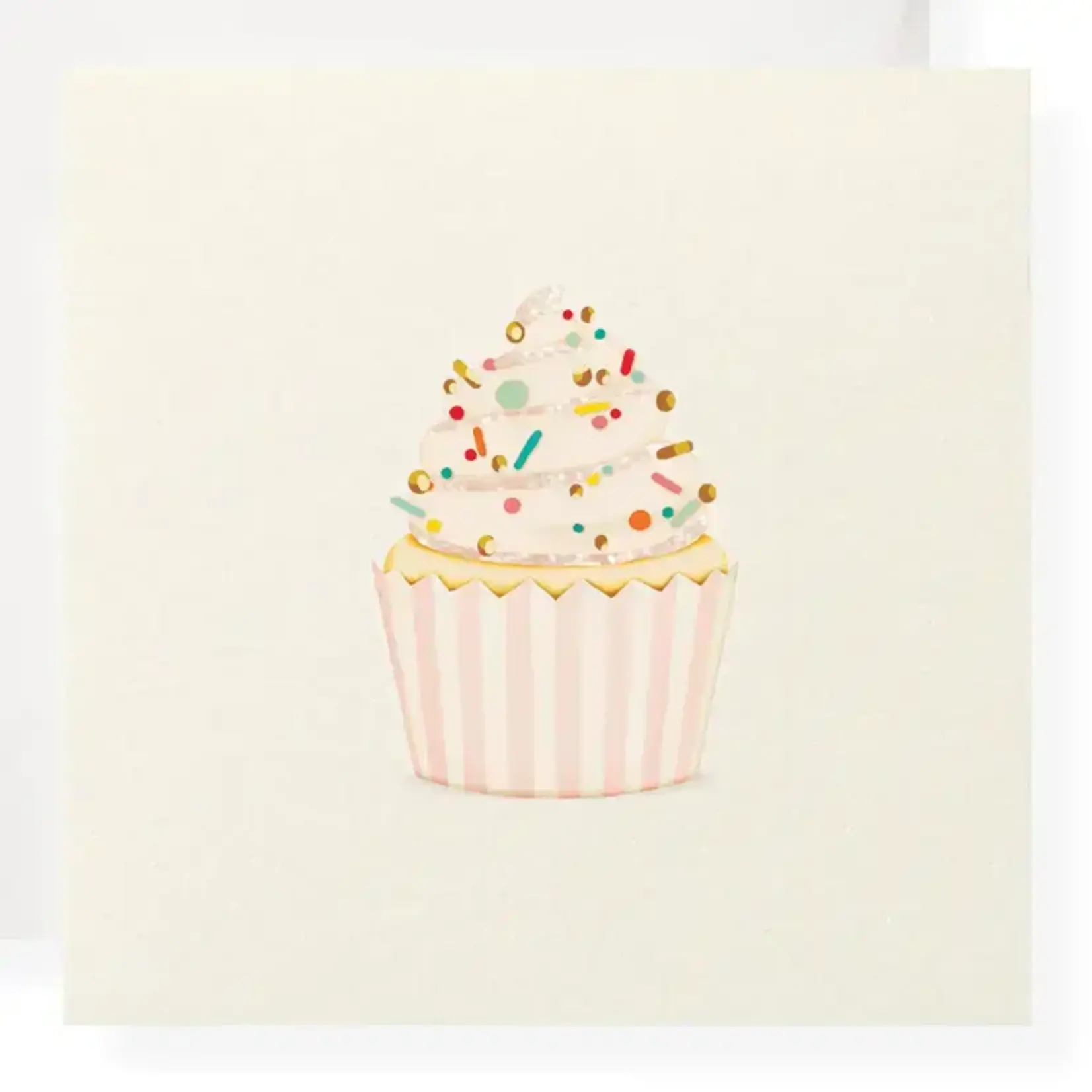 Karen Adams Designs Vanilla Cupcake Individual Gift Enclosure