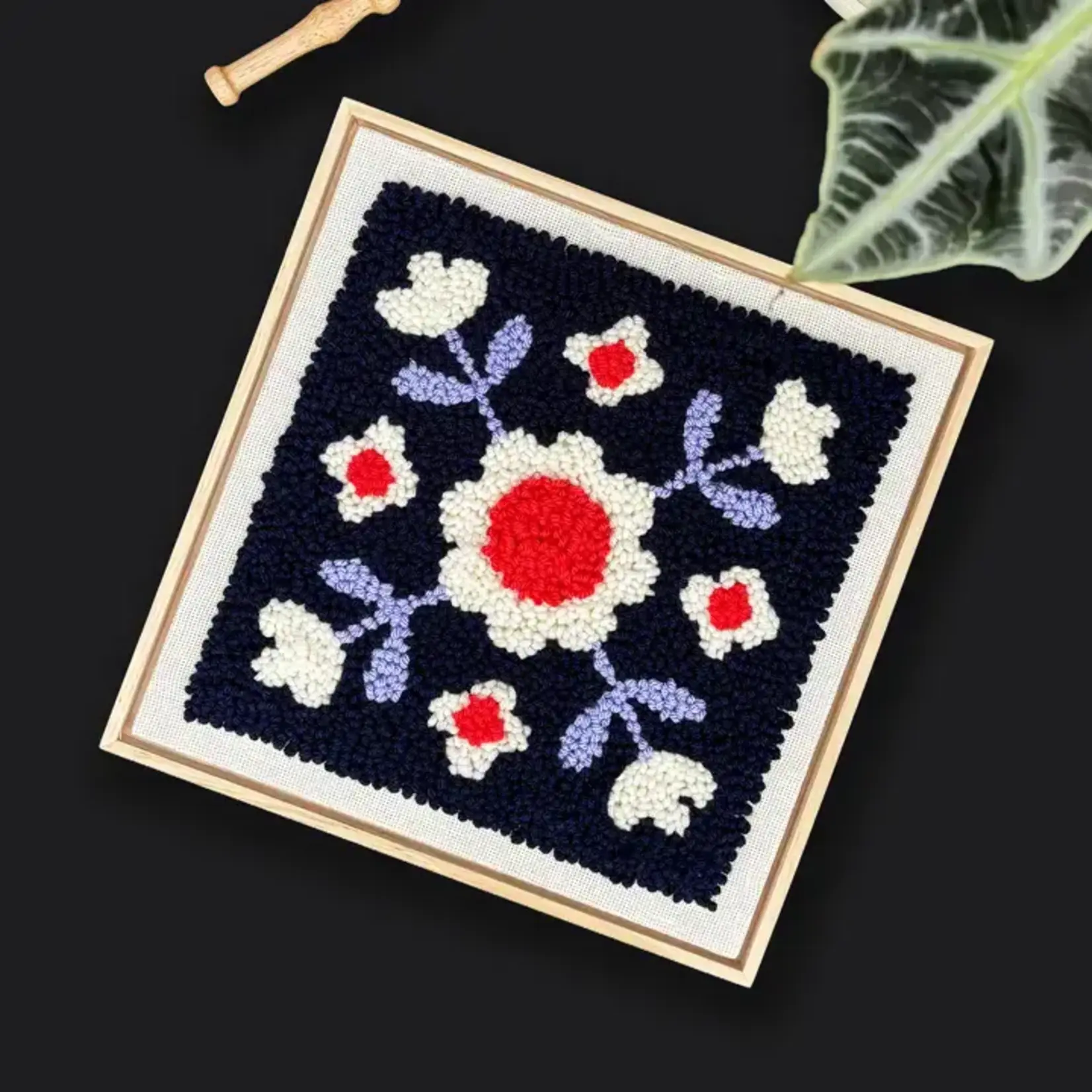The Urban Acres Florametry By Kimberly Kight - Punch Needle Frame Kit