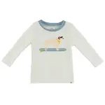 Oh Baby! Surfing Dog Rash Guard Top