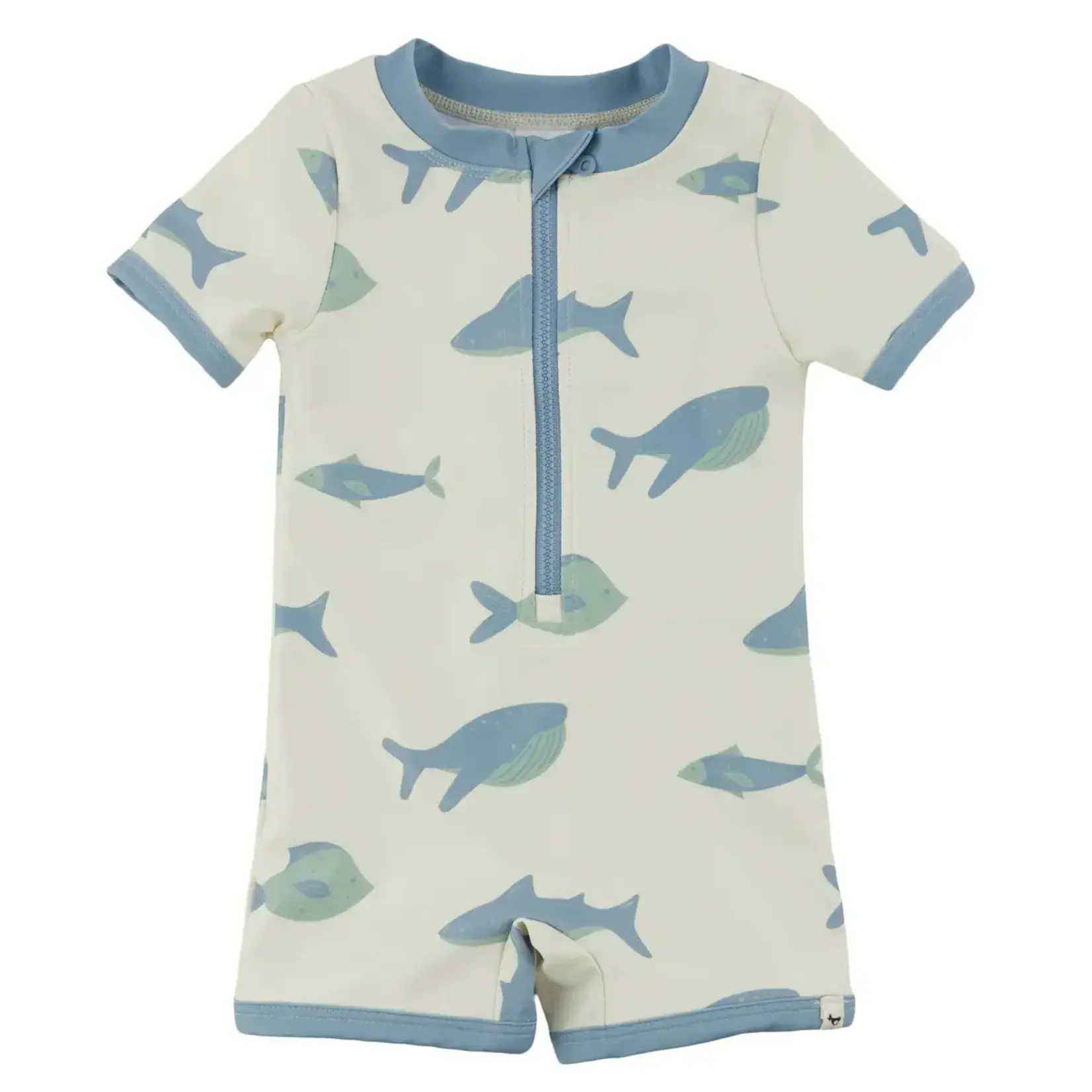 Oh Baby! Natural Fish Spring Rashguard Suit