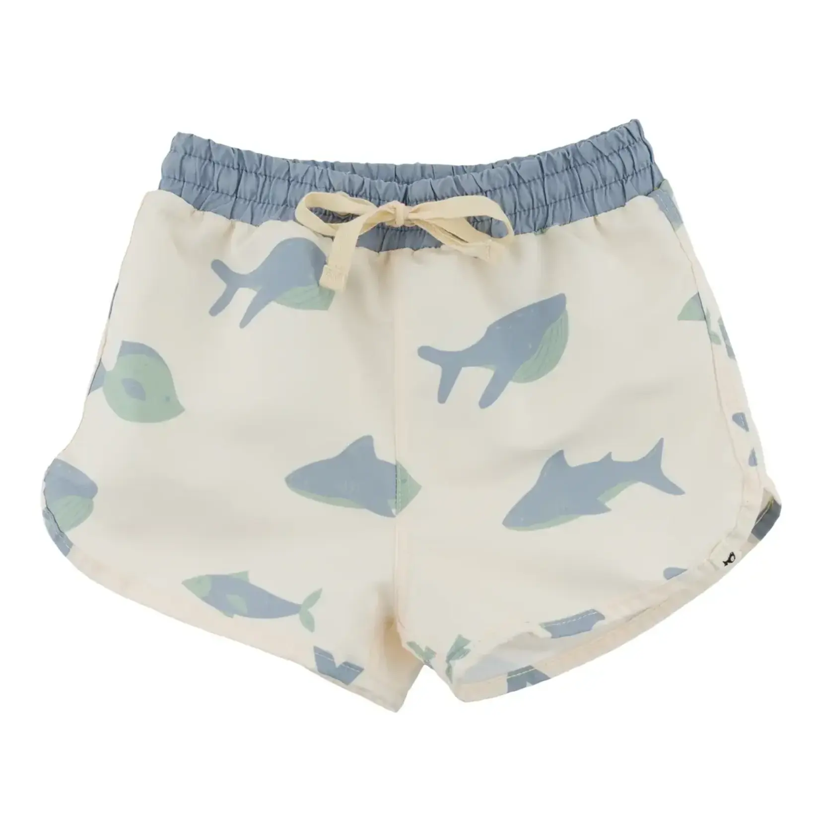 Oh Baby! Fish Print Board Shorts