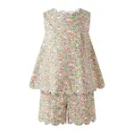 Rachel Riley Floral Scalloped Set