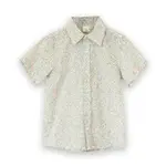 Beet World Boys Collar Shirt - Pastel Green and Peach