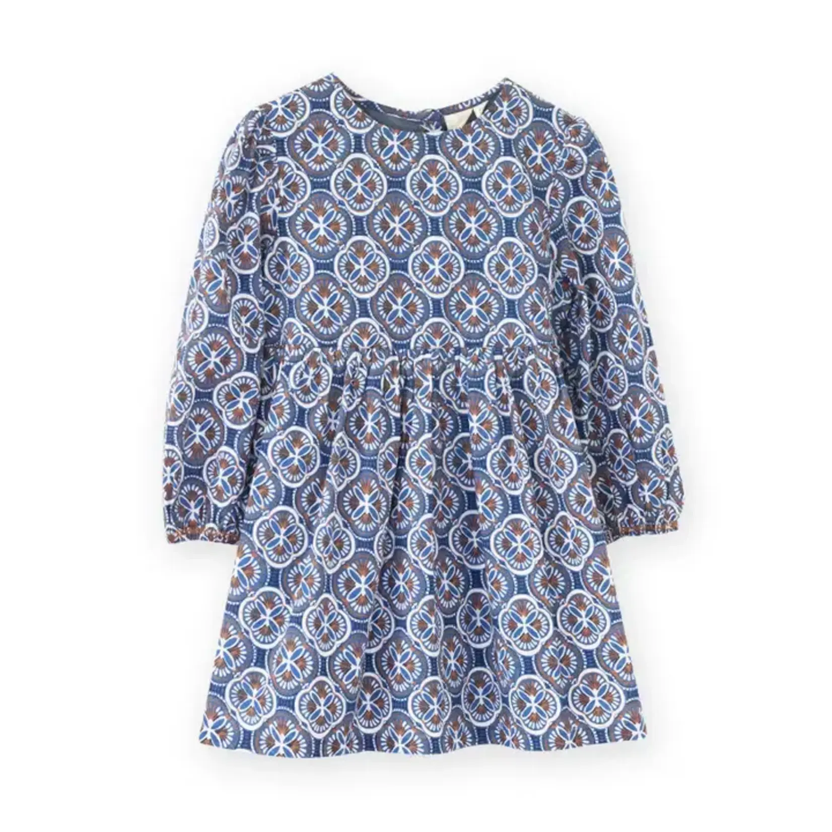 Beet World Blue MosaicPhoebe Dress