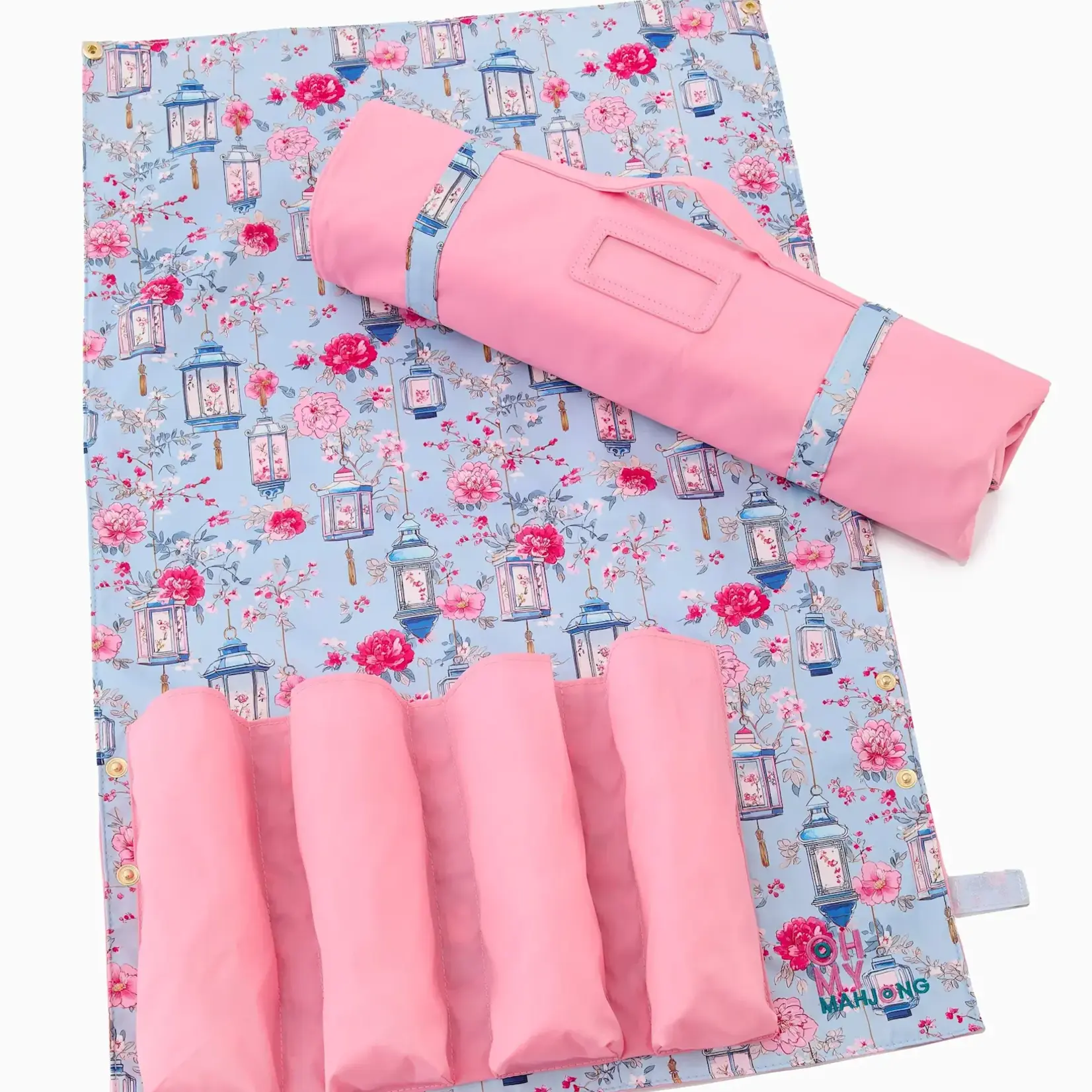 Oh My Mahjong Pink Rack Storage Bag