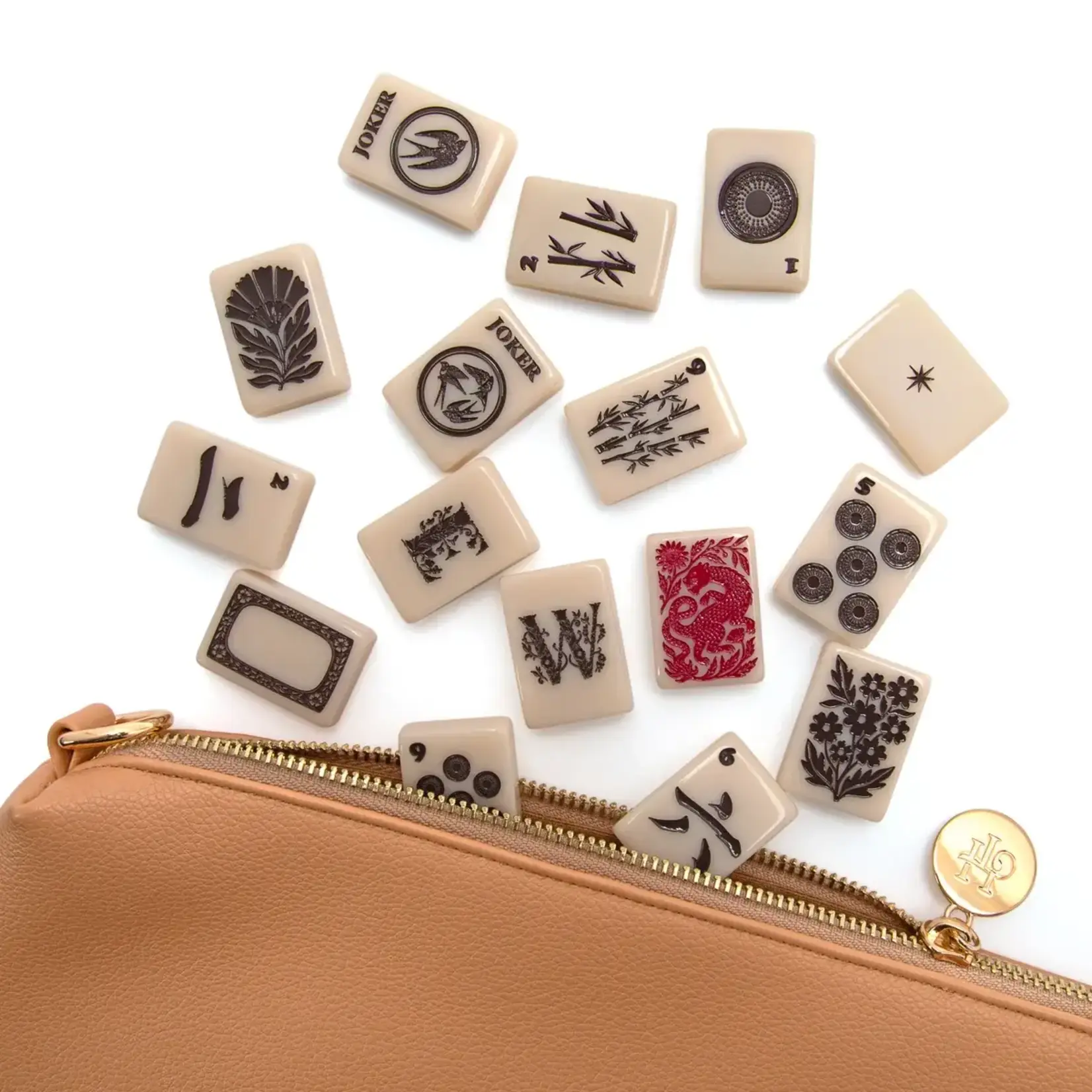 Haus of Tiles Haus No. 88 Stone & Ink Mahjong Tile Set