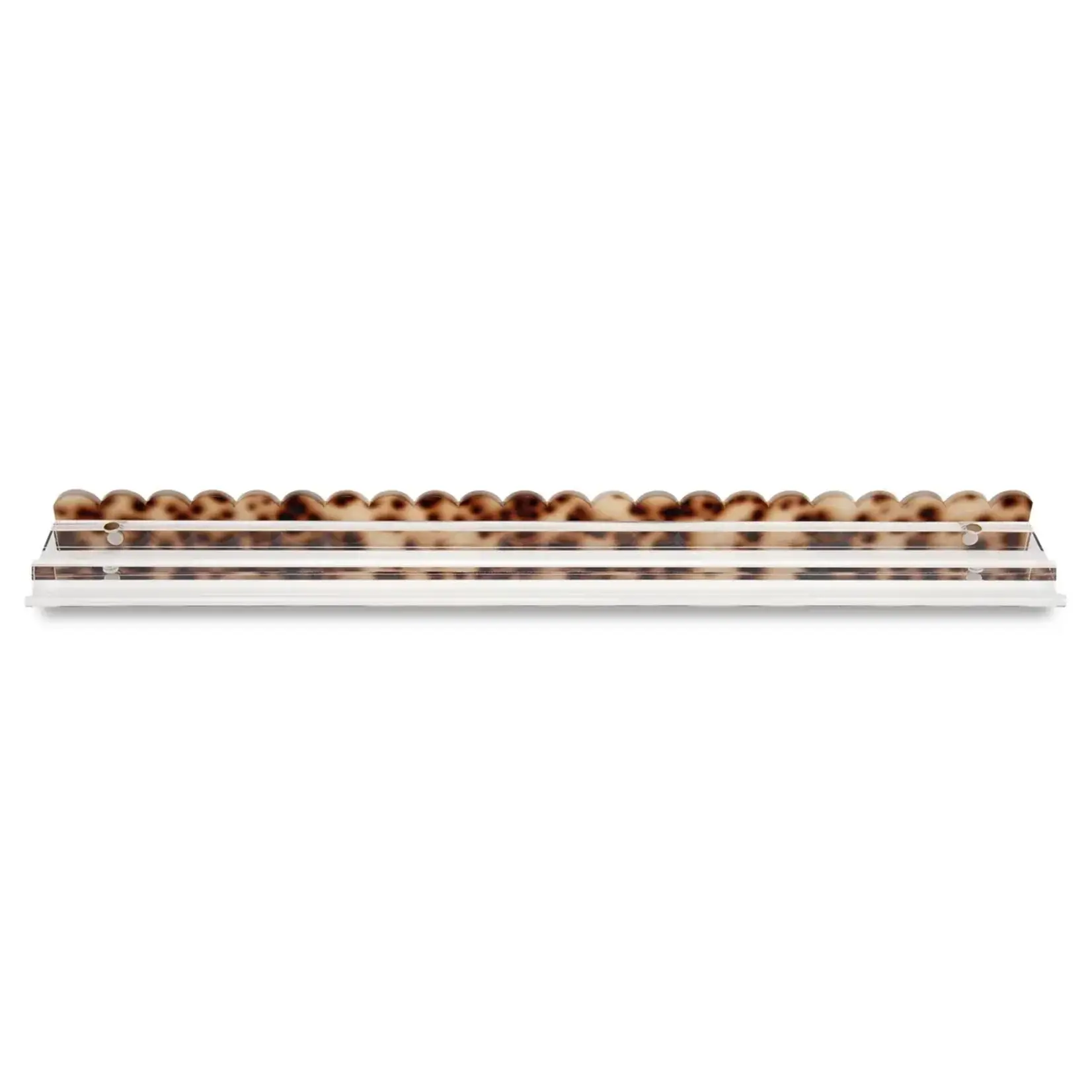 Haus of Tiles Tortoise Scalloped Acrylic Mahjong Pusher Add On (Set of 4)