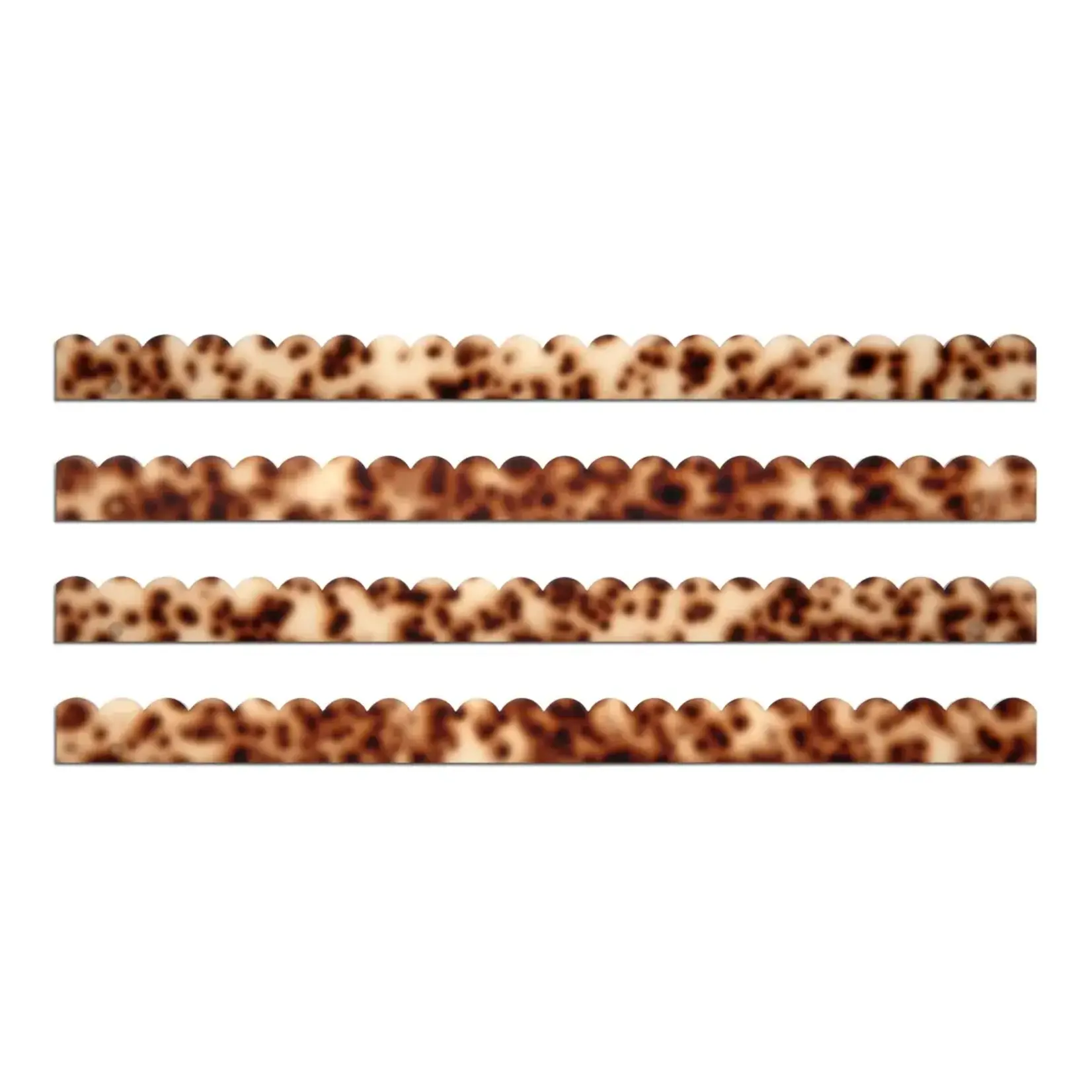 Haus of Tiles Tortoise Scalloped Acrylic Mahjong Pusher Add On (Set of 4)