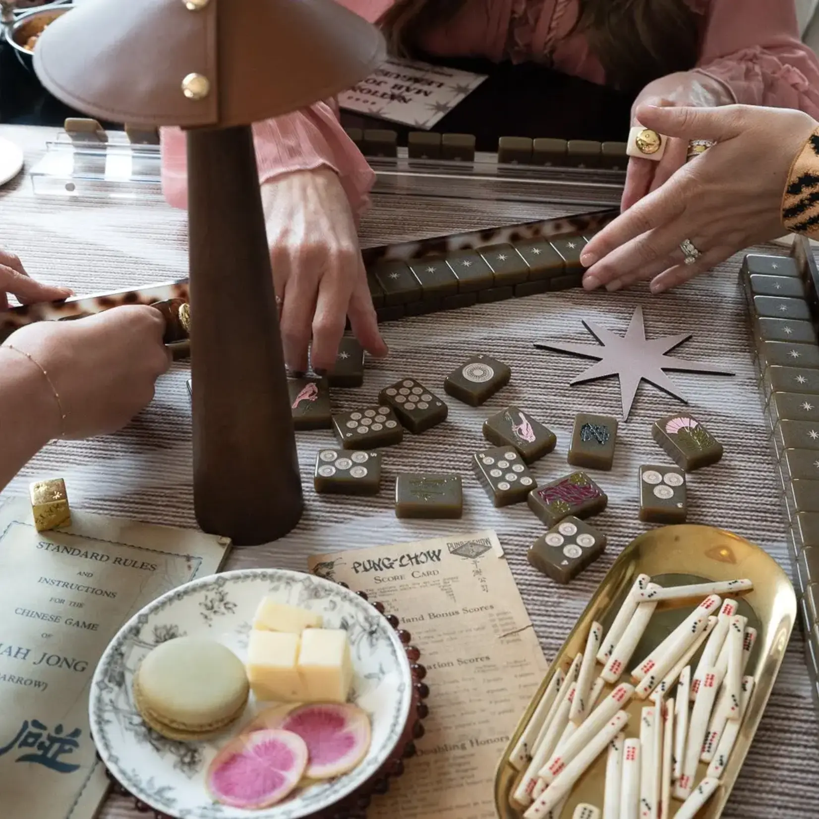 Haus of Tiles Driftweave Mahjong Mat