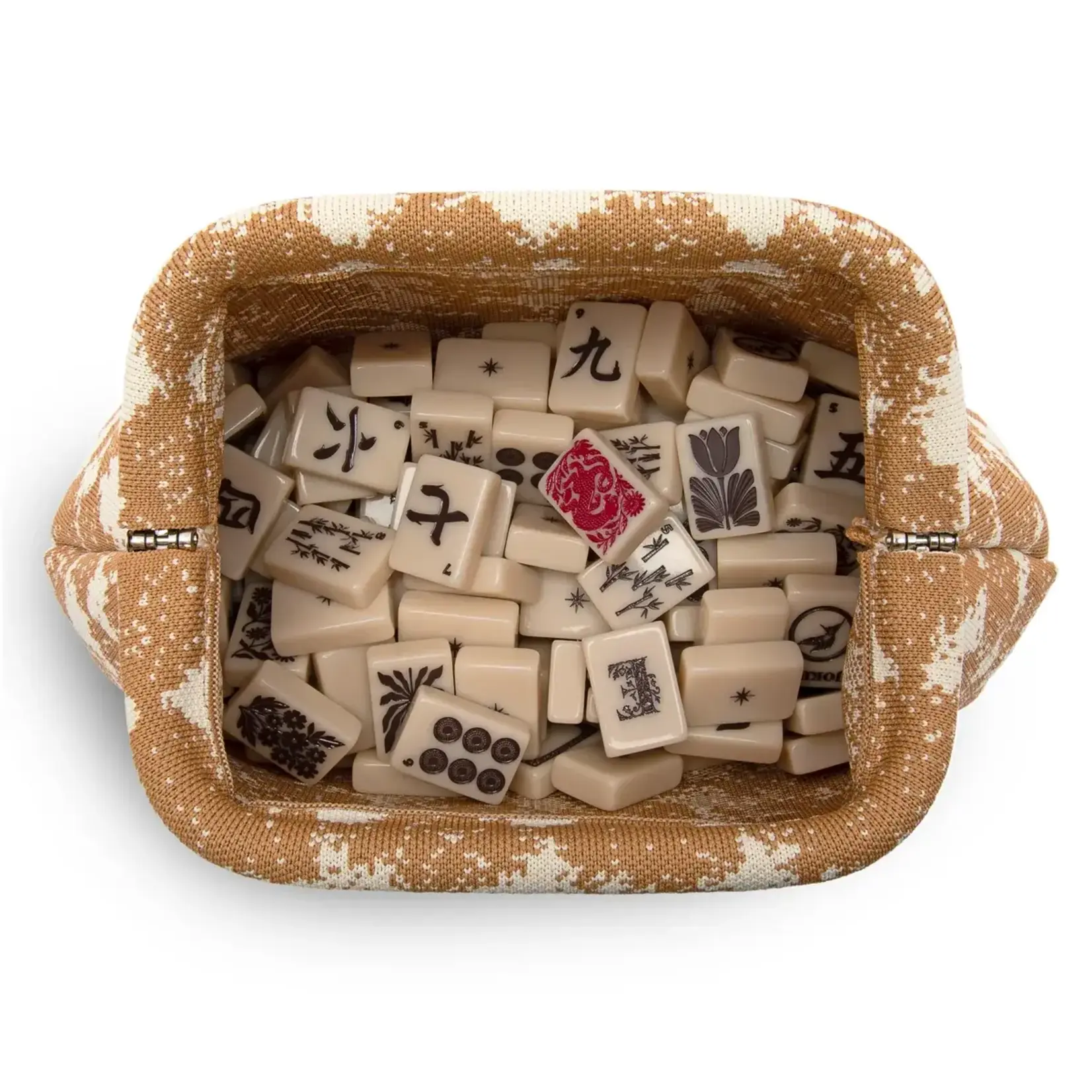 Haus of Tiles Dapplefield Cloud Mahjong Tile Bag