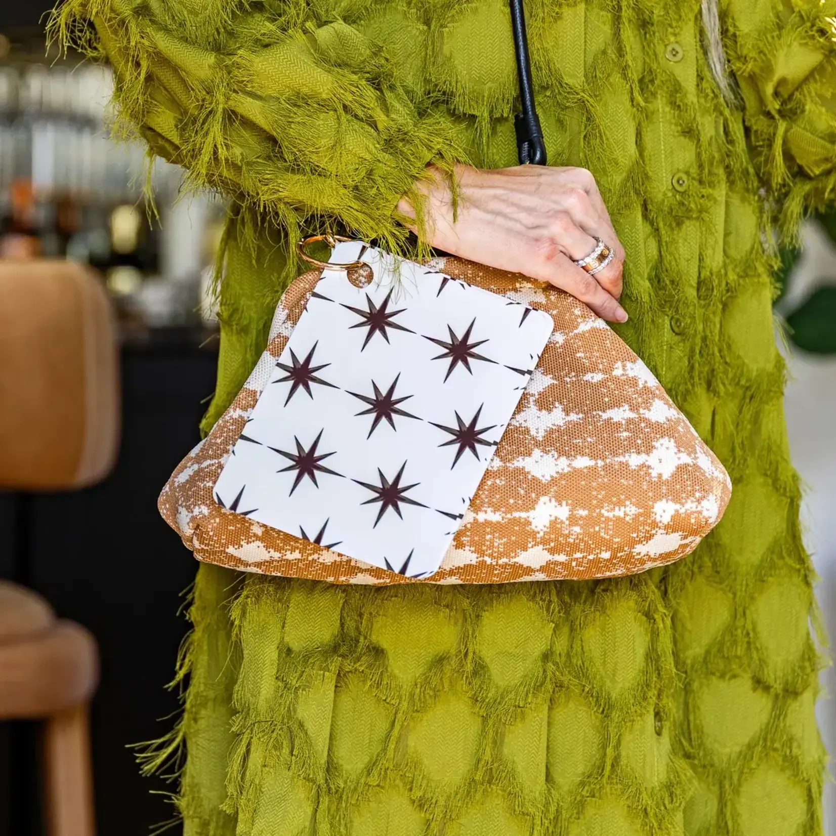 Haus of Tiles Dapplefield Cloud Mahjong Tile Bag