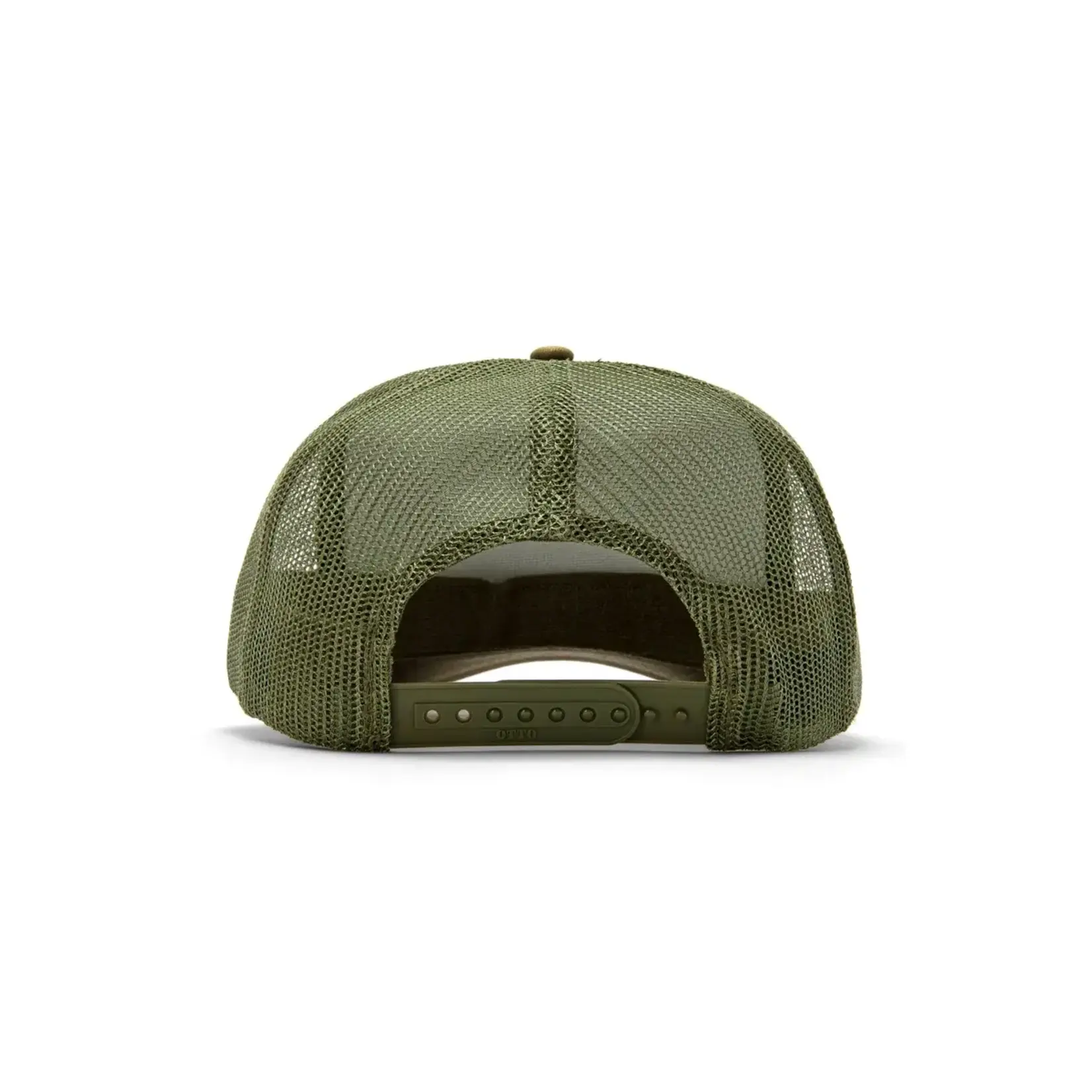 Haus of Tiles Olive + Neon Green Haus of Tiles Mahjong Trucker Hat
