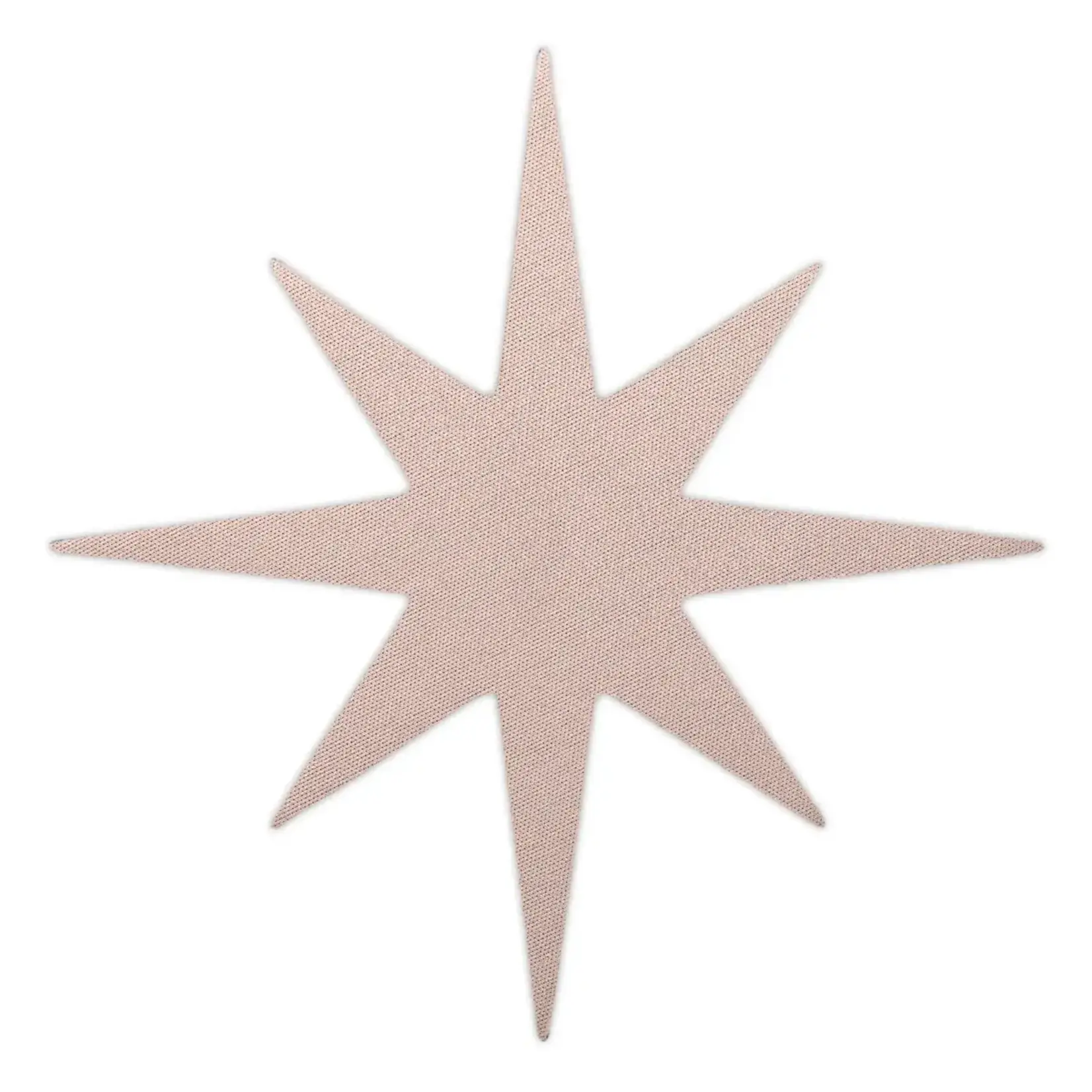 Haus of Tiles Taupe Star Mahjong Discard Mat