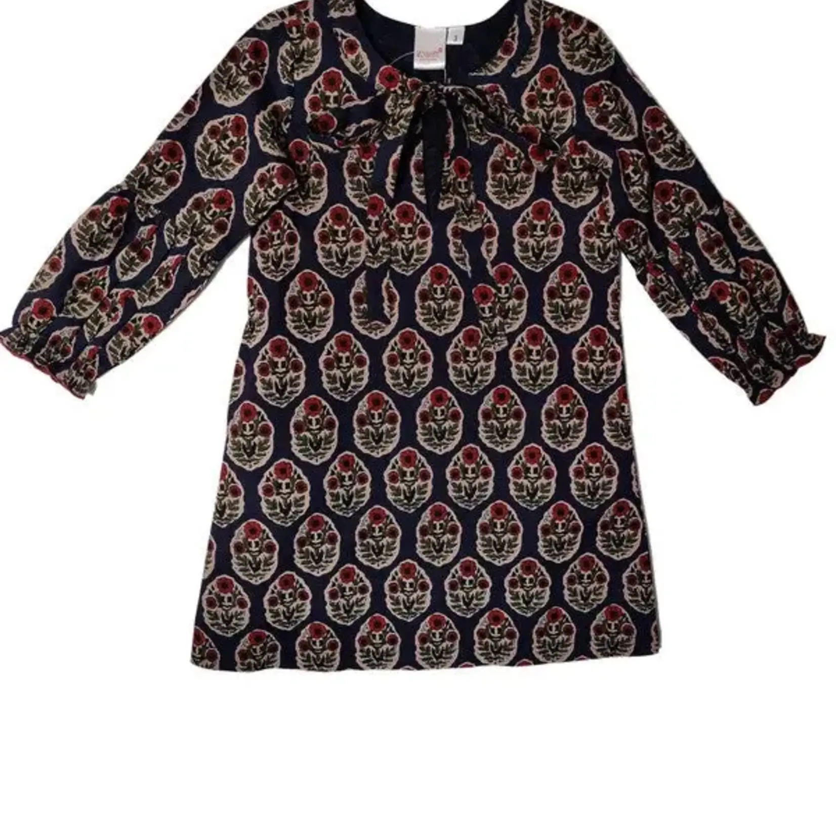Yo Baby Floral Print Full Sleeves Dress