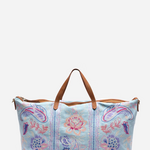 Johnny Was Denim Blue Weekend Bag