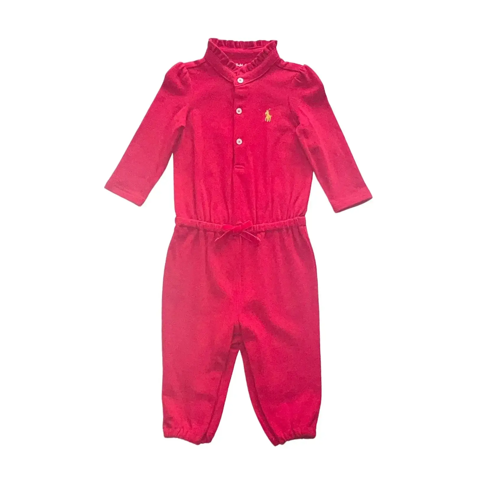 Ralph Lauren Holiday Red Mesh Coverall