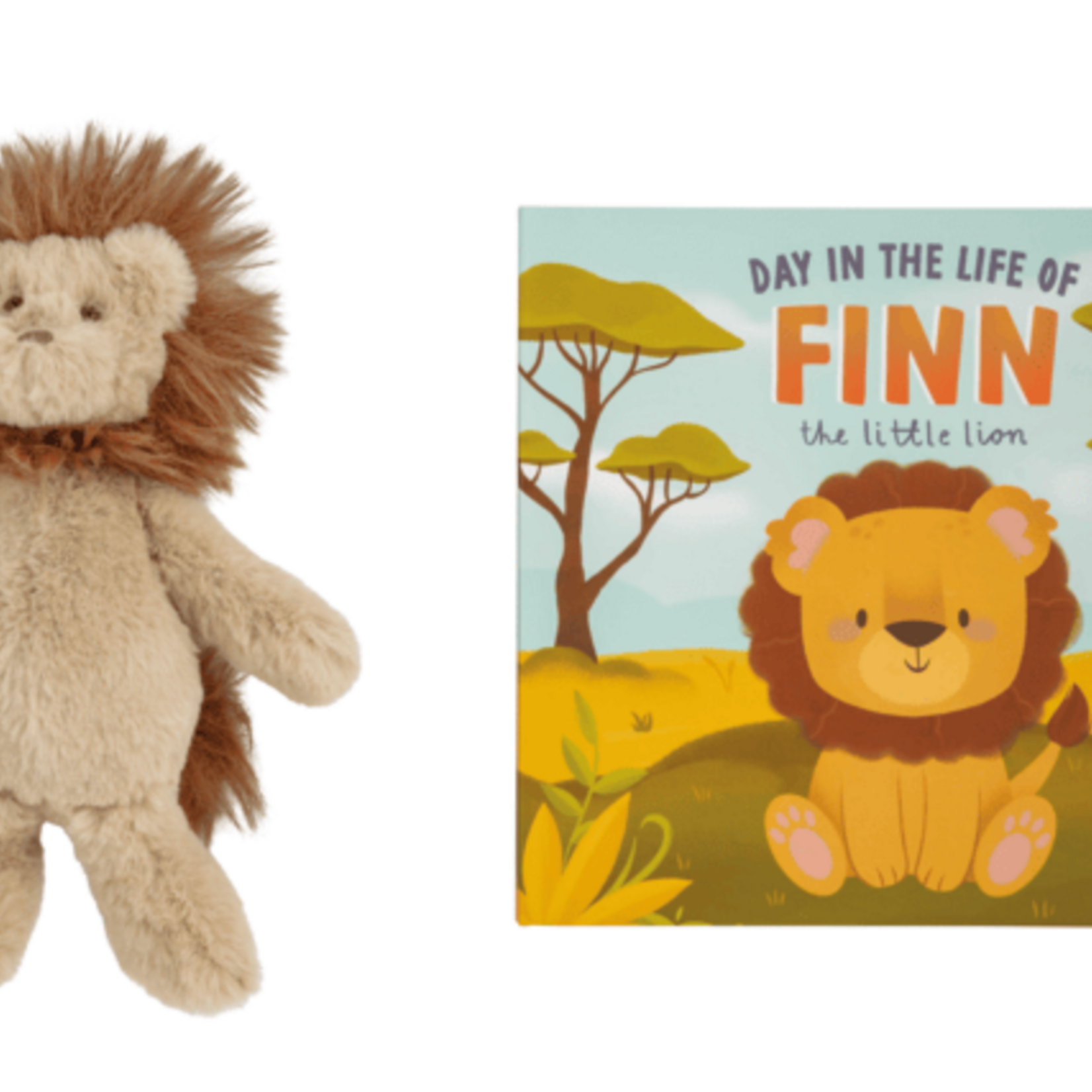 Mudpie Plush Lion Book