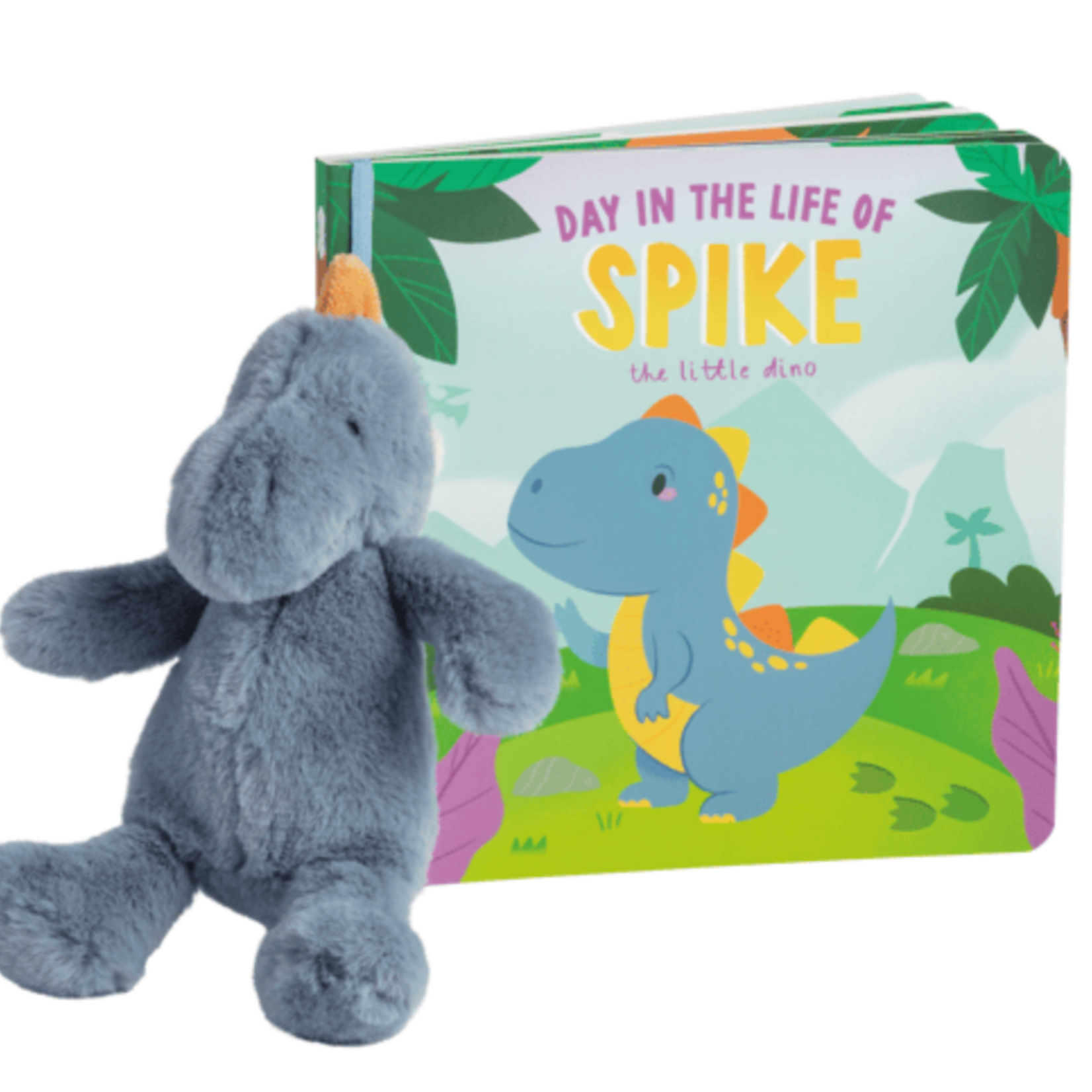 Mudpie Plush Dino Book