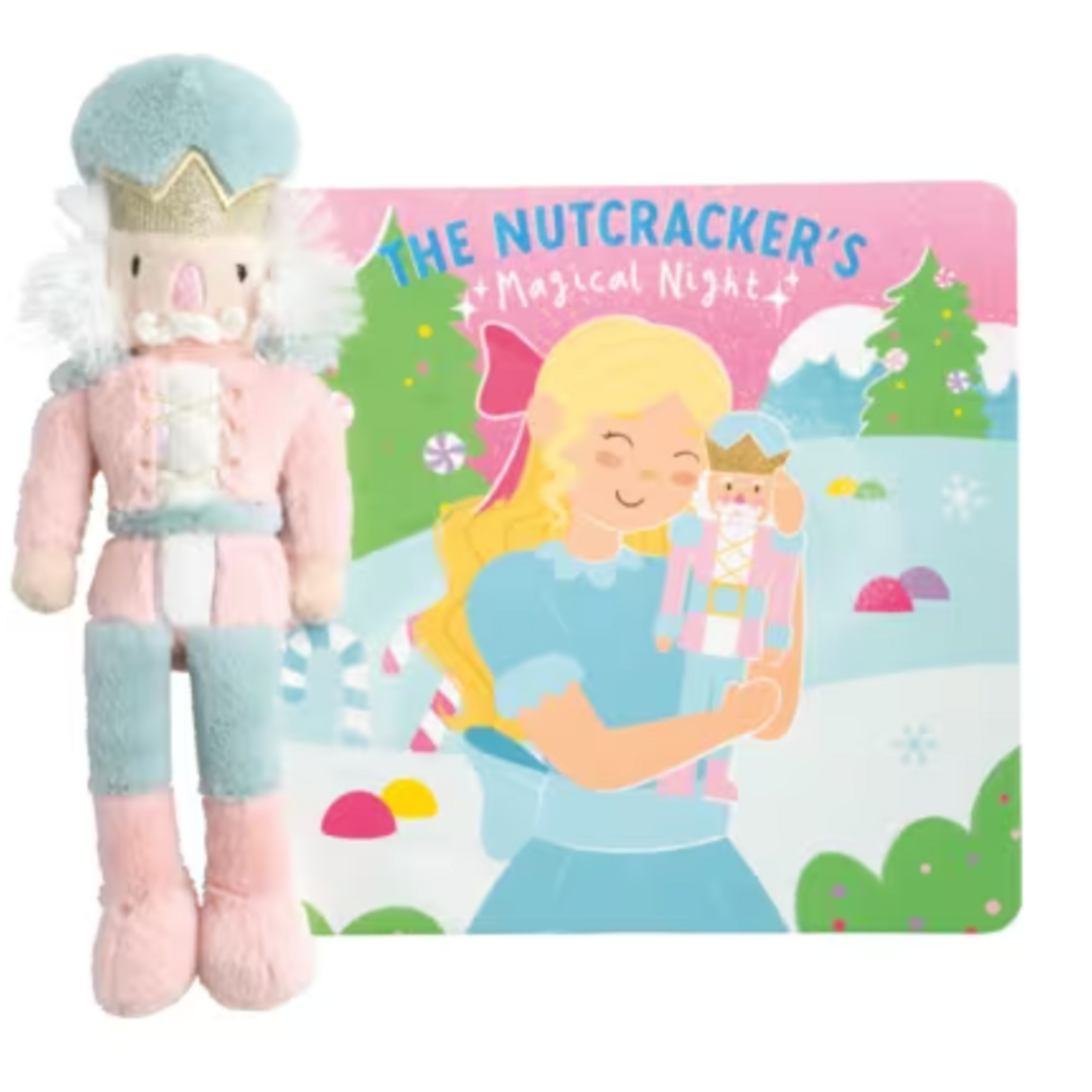 Mudpie Plush Nutcracker Book