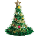Mudpie Singing Tinsel Tree Hat