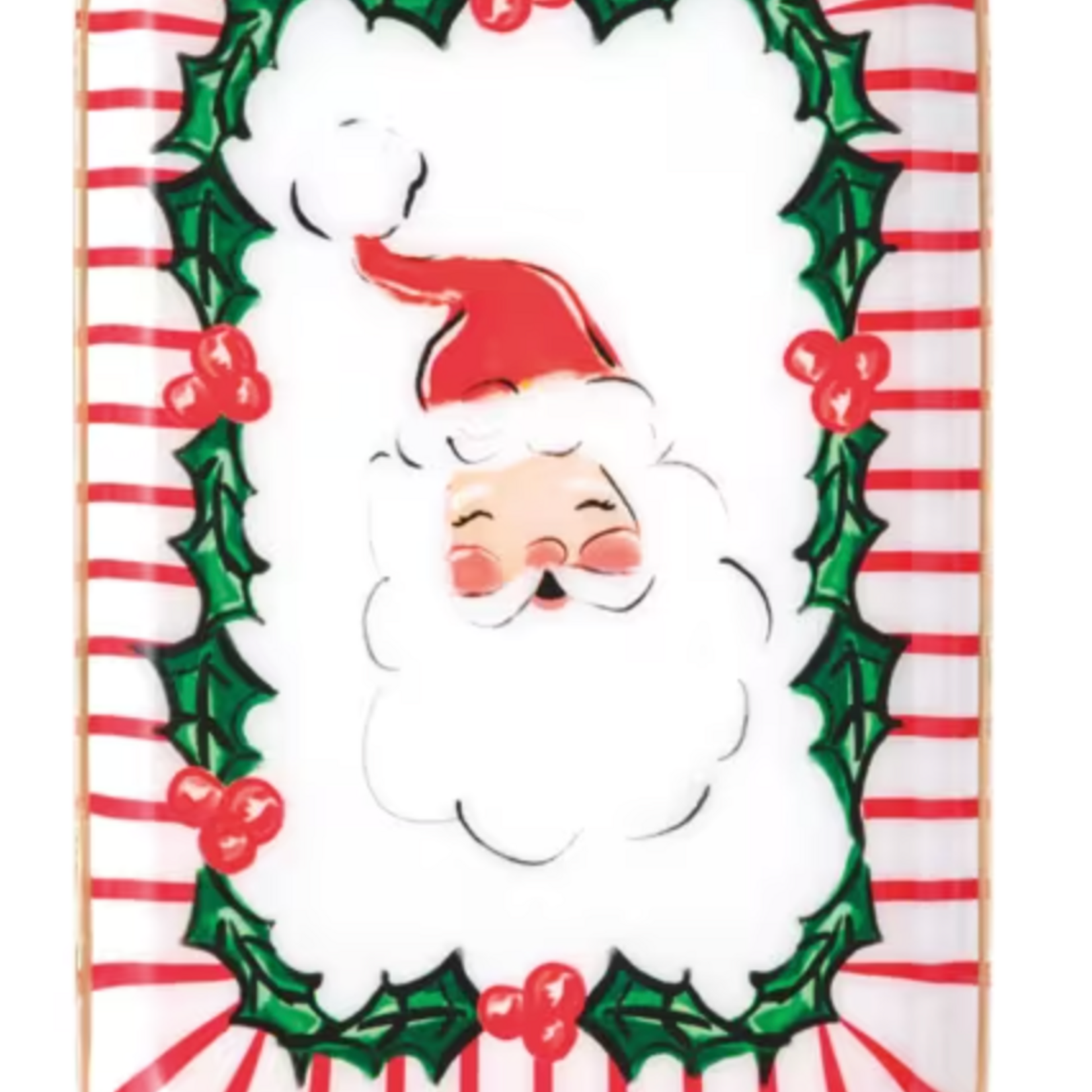 Mudpie Christmas Tidbit Plate