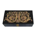 Madison Bay Co Mermaids & Swans Scrimshaw Horn Storage Box