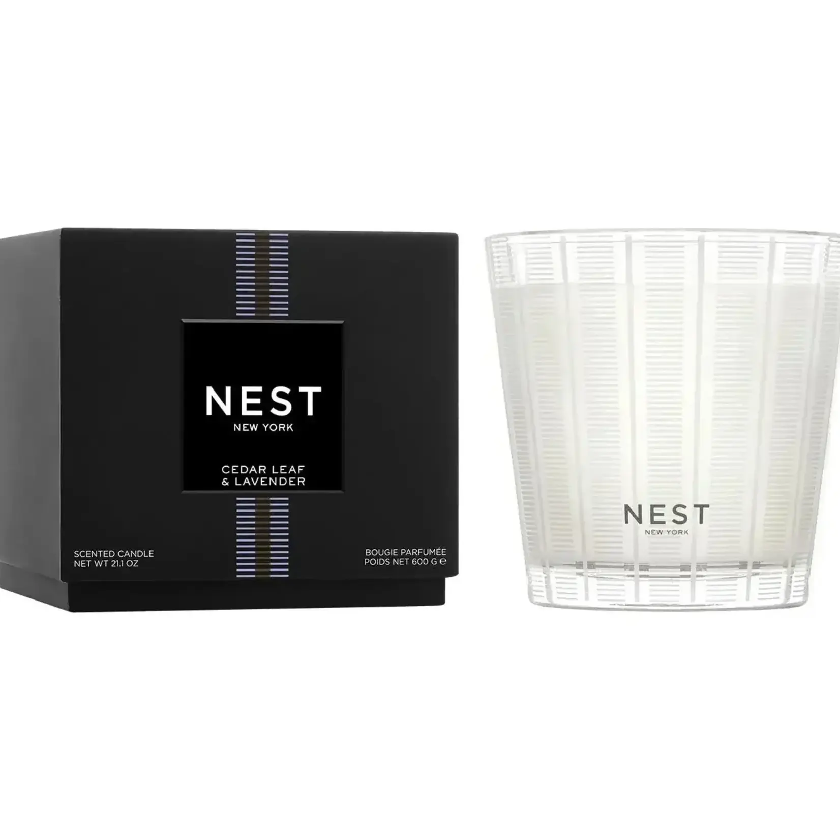 Nest Fragrances Cedar Leaf & Lavender 3-Wick Candle