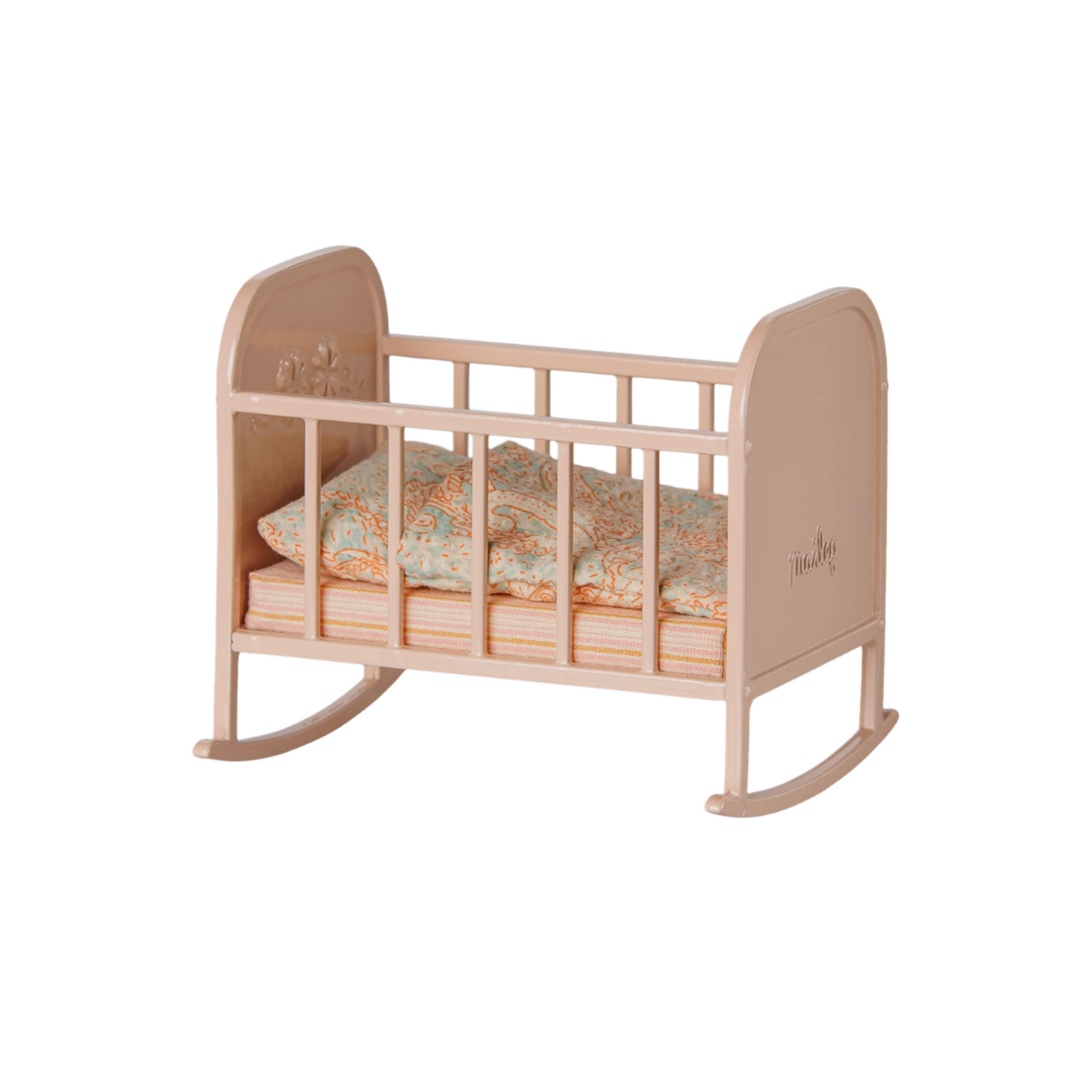 Maileg USA Cradle, My - Light Rose