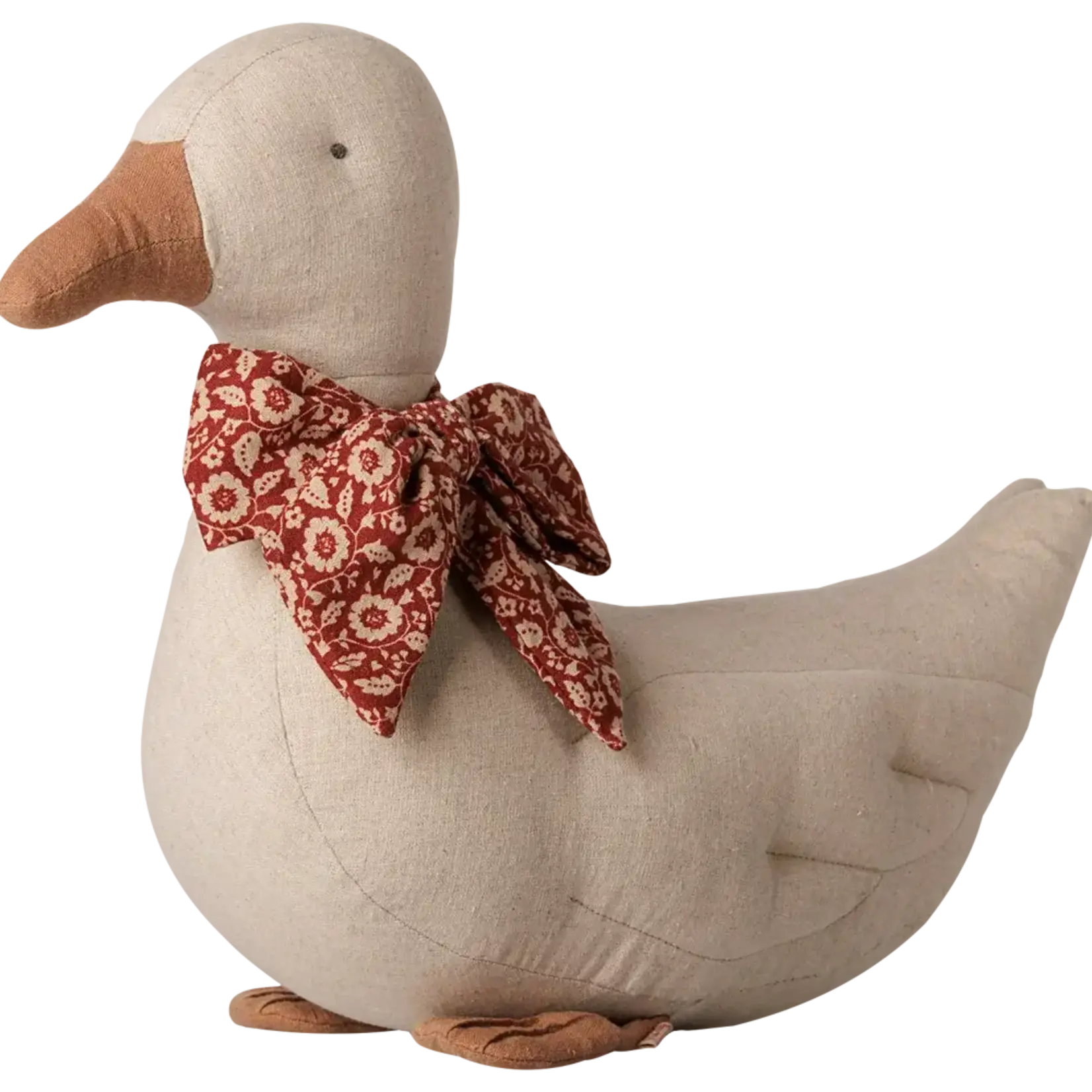 Maileg USA Duck with bow - Sand