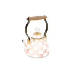 MacKenzie-Childs rosy check 1 quart tea kettle