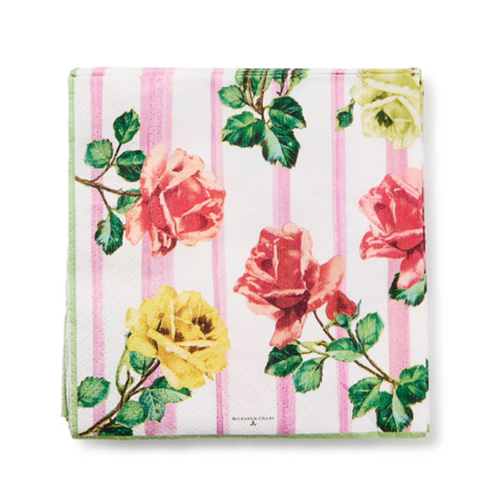 MacKenzie-Childs garden gala cocktail paper napkins